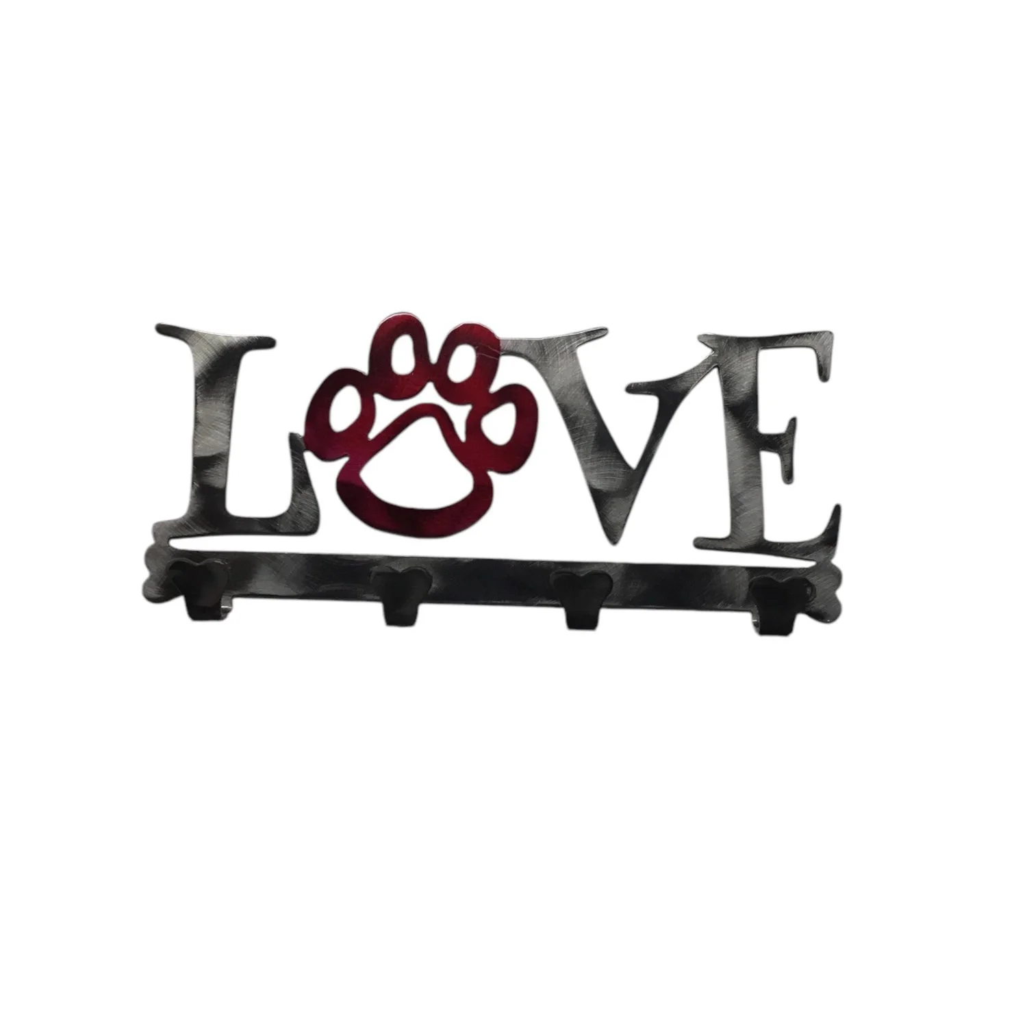 Love Paw Metal Leash Holder