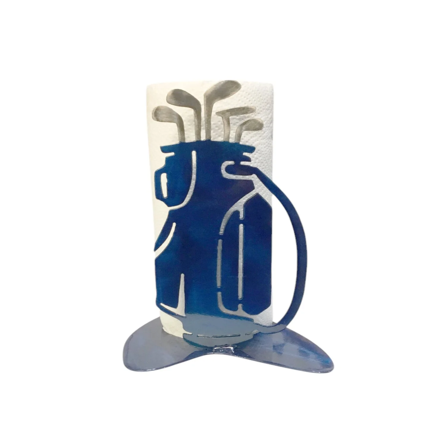 Golf Bag Metal Paper Towel Holder