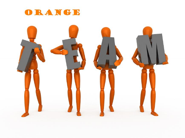 I'm on Team Orange!