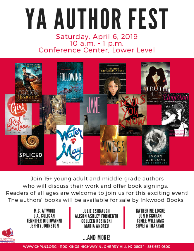 Cherry Hill Public Library YA Author Fest