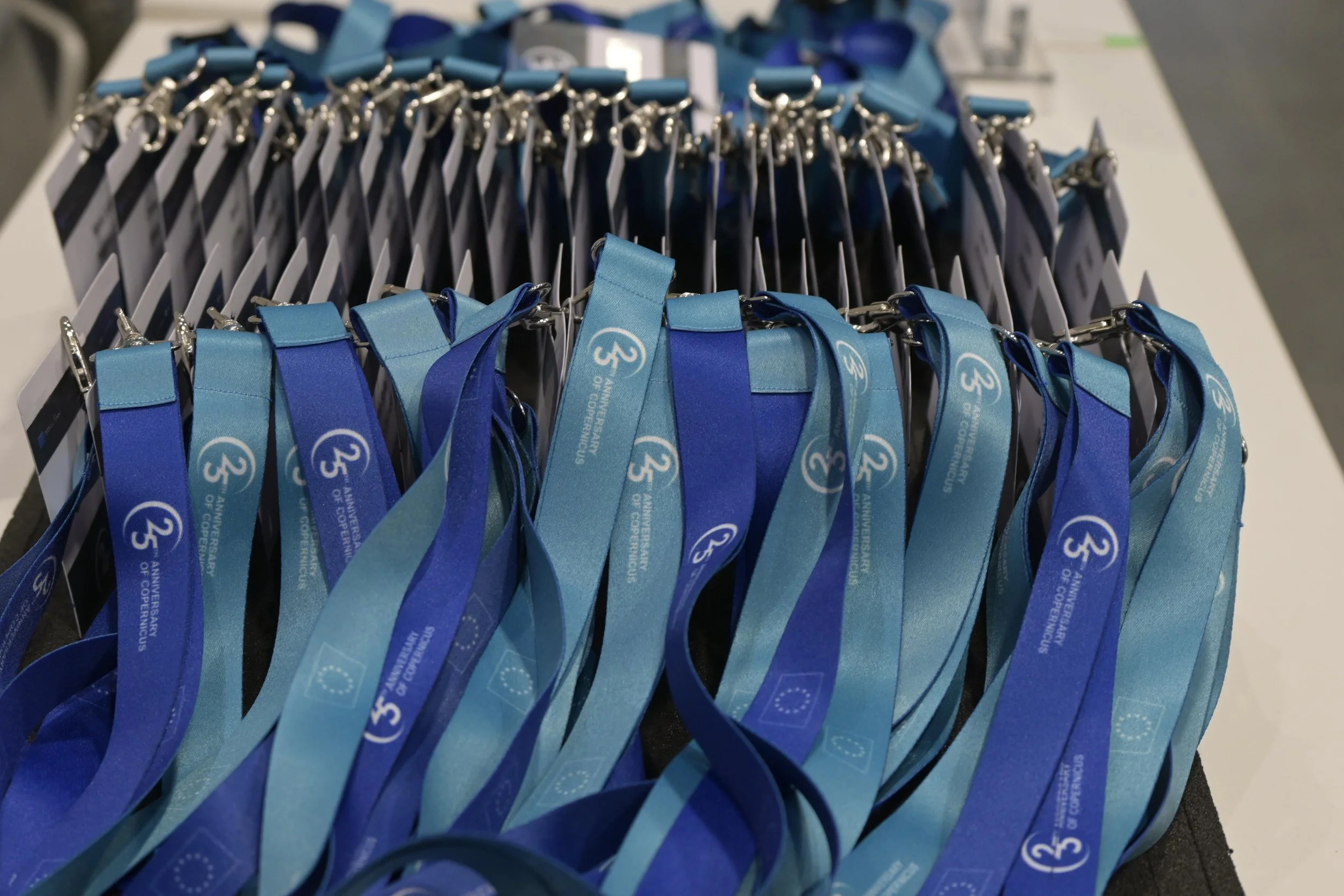 25th Anniv of Copernicus - lanyards.JPG