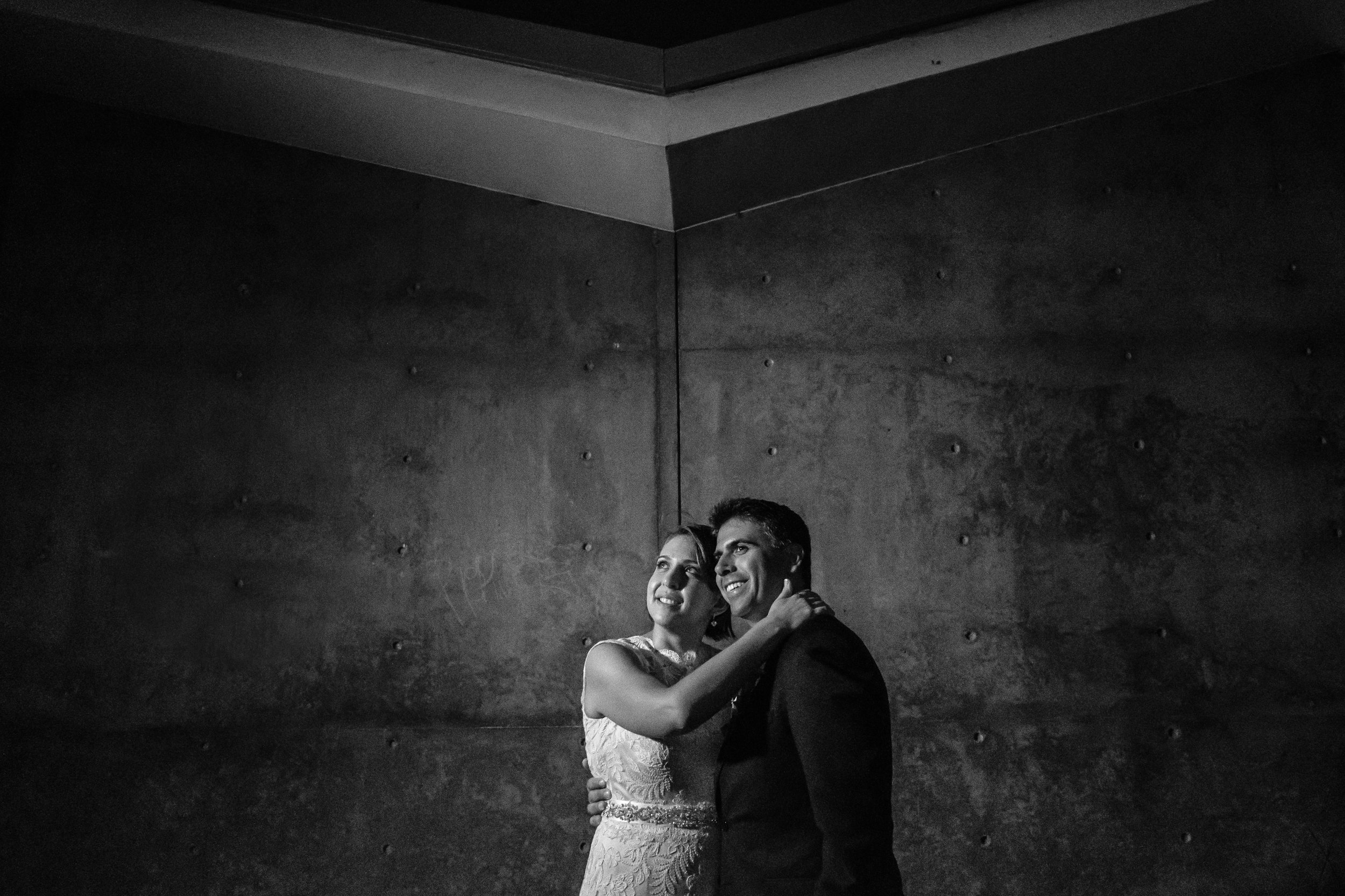 Black and white wedding pictures near Los Angeles