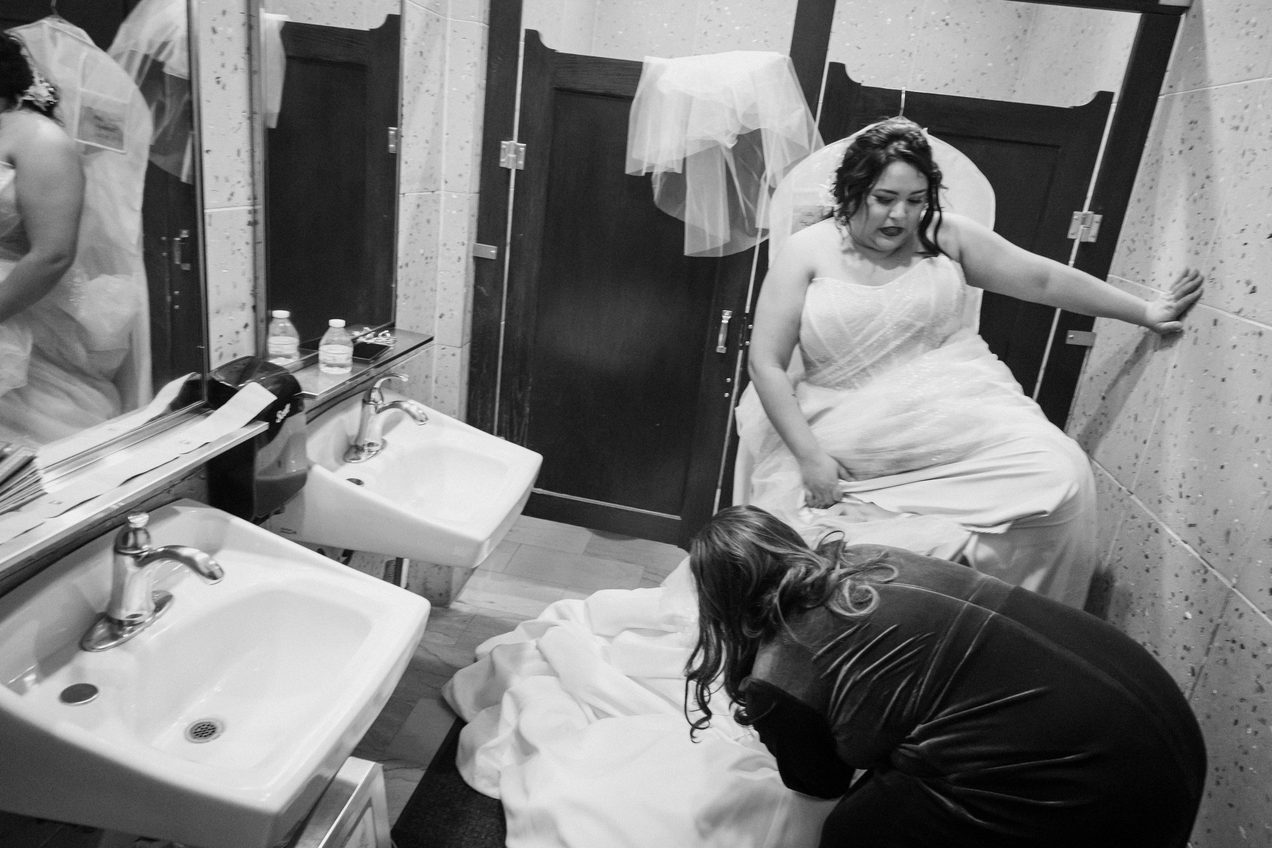 Photos Showing Bride Getting Ready for Wedding.JPG