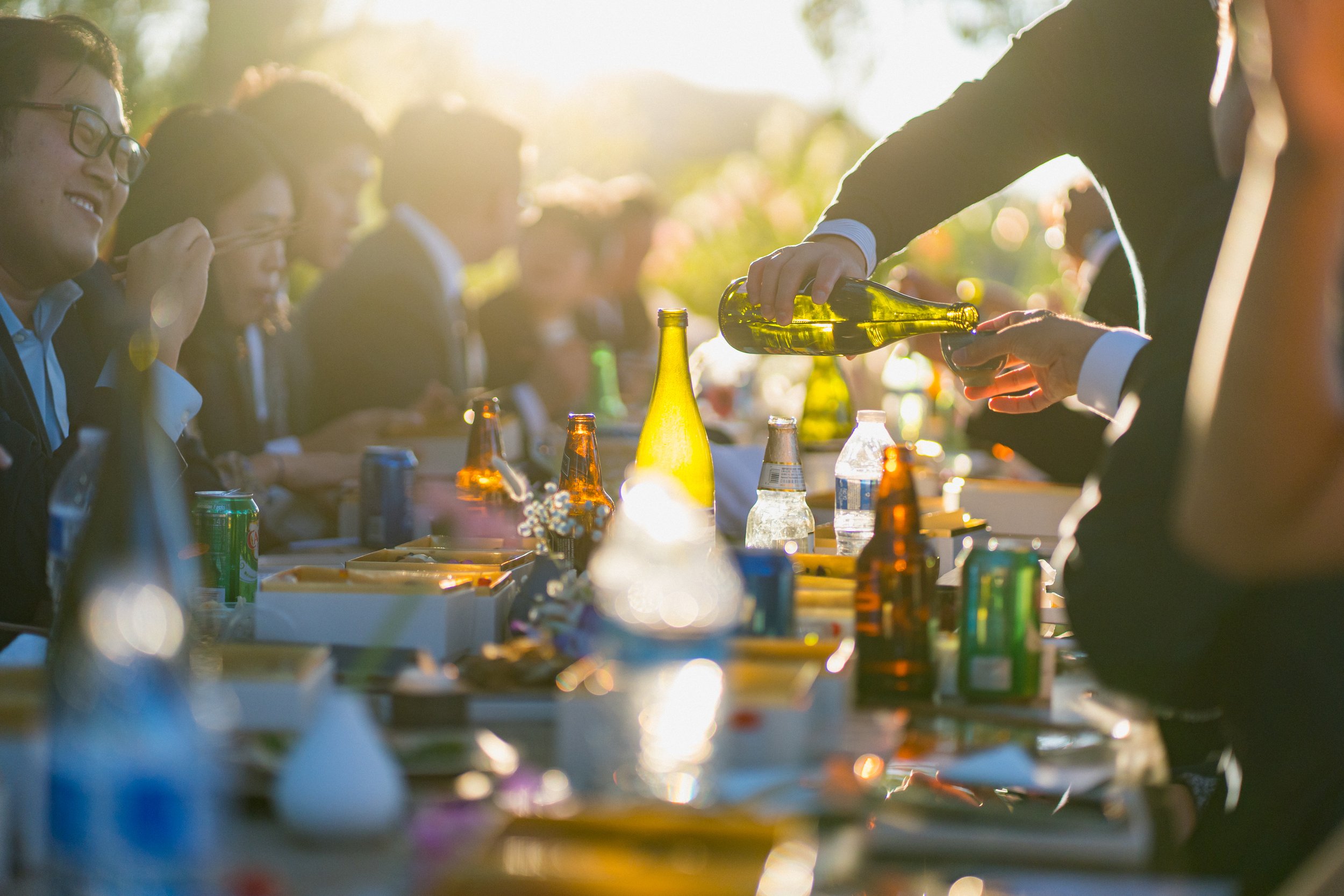 intimate wedding elopement photography los angeles topanga canyon diy wedding backyard wedding