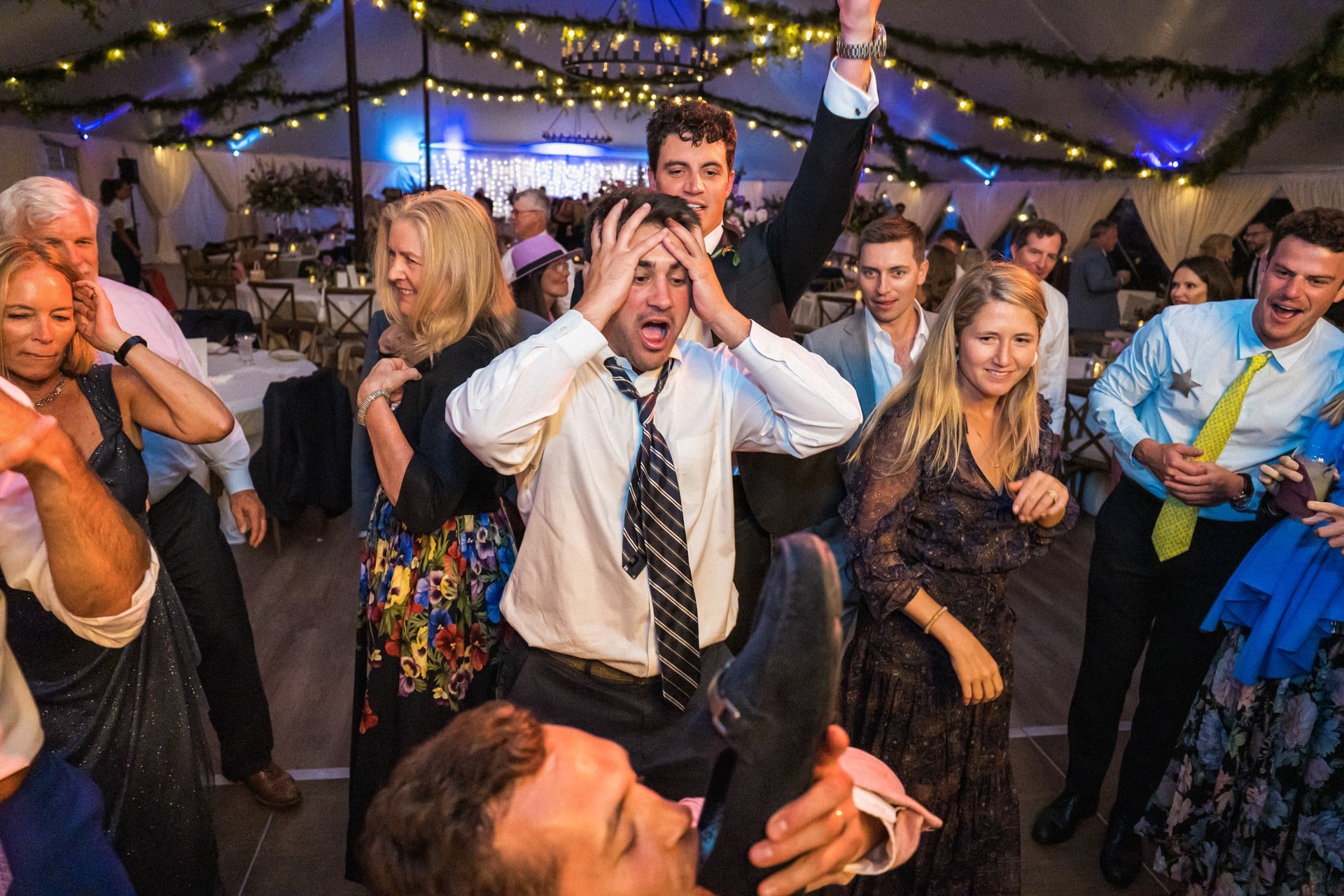 Unique and Hilarious Wedding Reception Party Photography