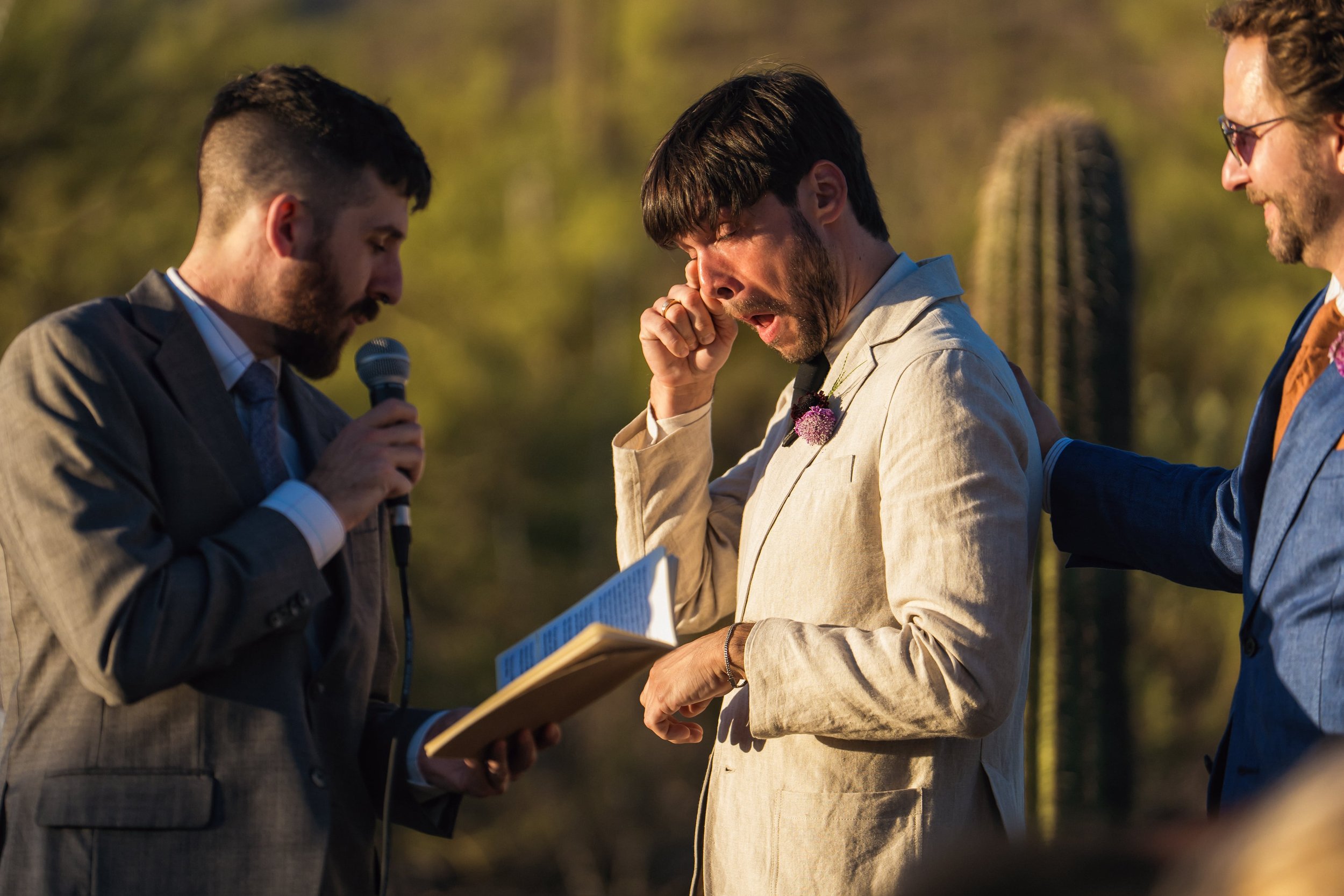 Tucson Mountain Park Arizona Wedding, Saguaro cactus 