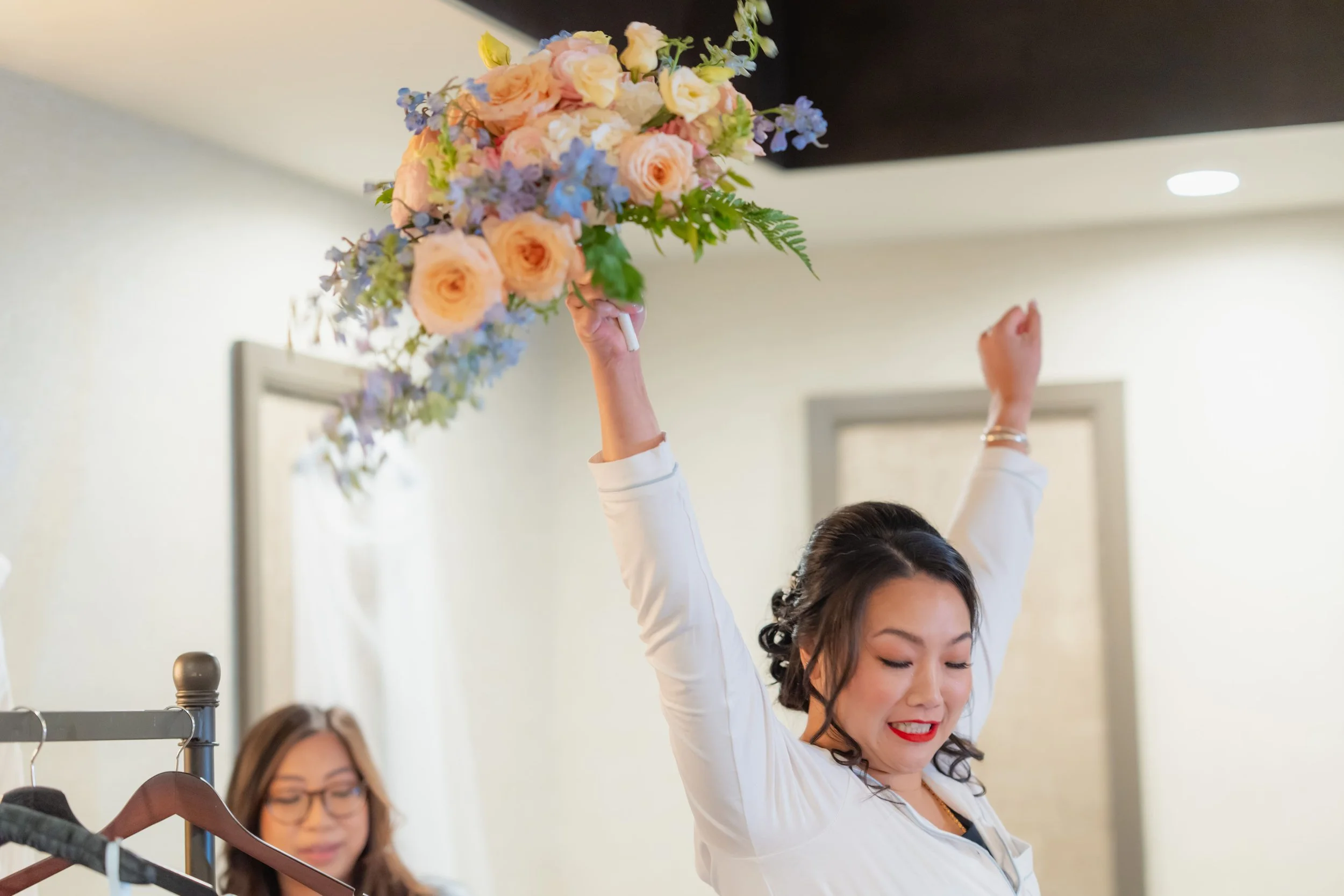 Olivia and Morgan’s Colorful Wedding at The Garland