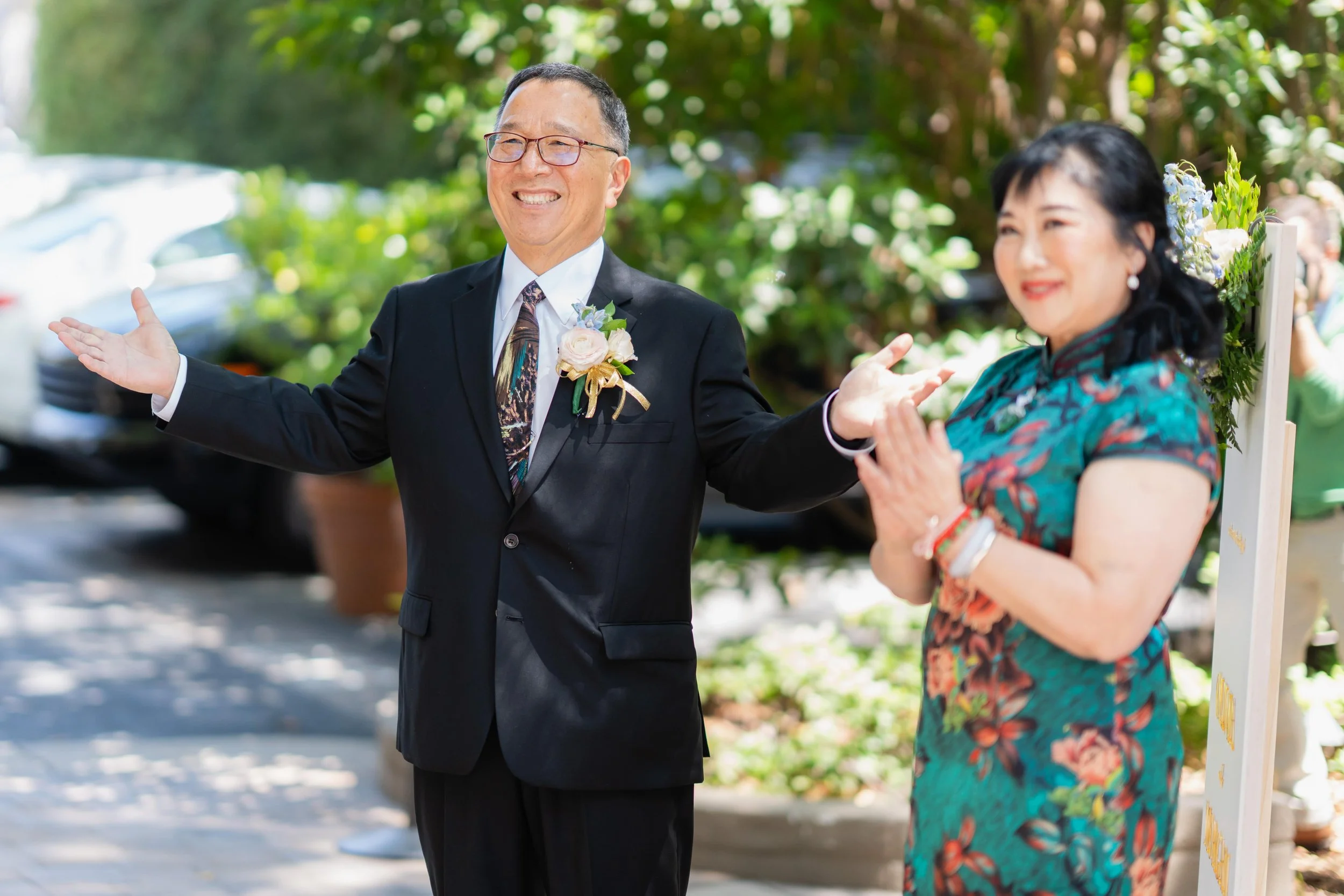 Olivia and Morgan’s Colorful Wedding at The Garland