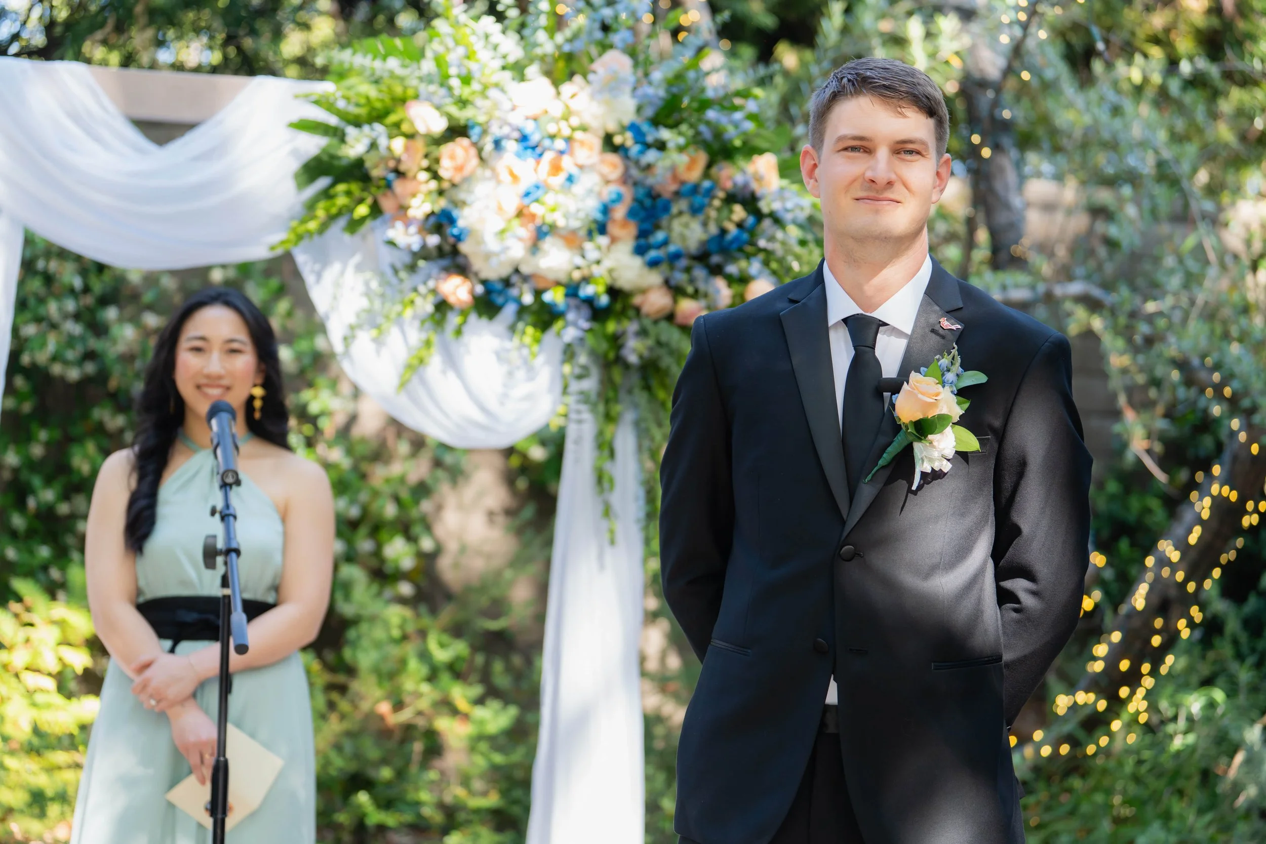 Olivia and Morgan’s Colorful Wedding at The Garland