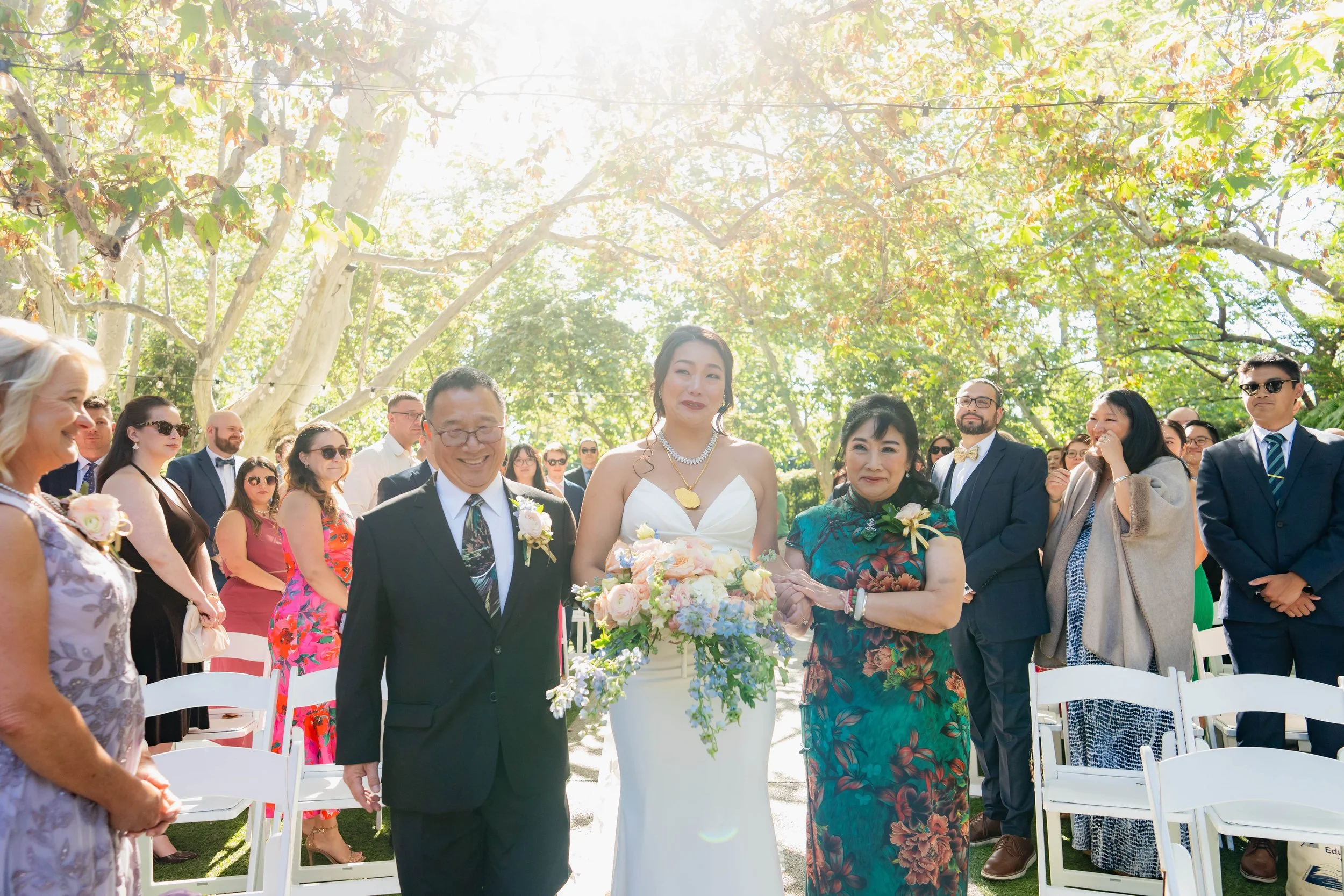 Olivia and Morgan’s Colorful Wedding at The Garland