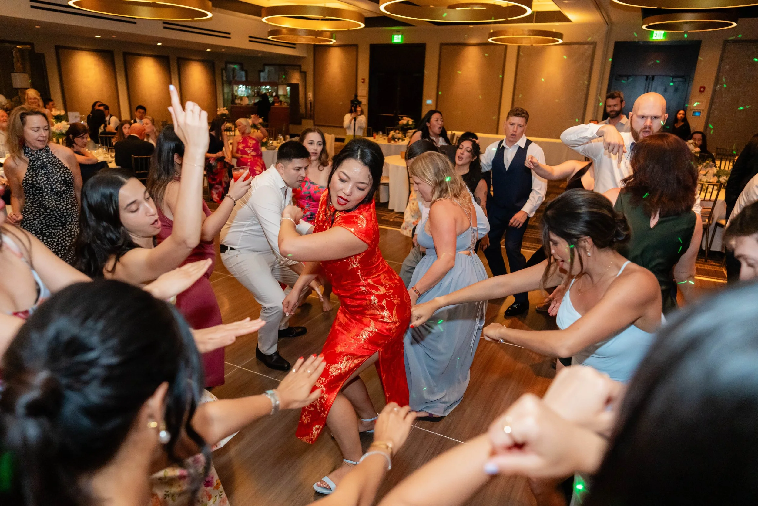 Olivia and Morgan’s Colorful Wedding at The Garland