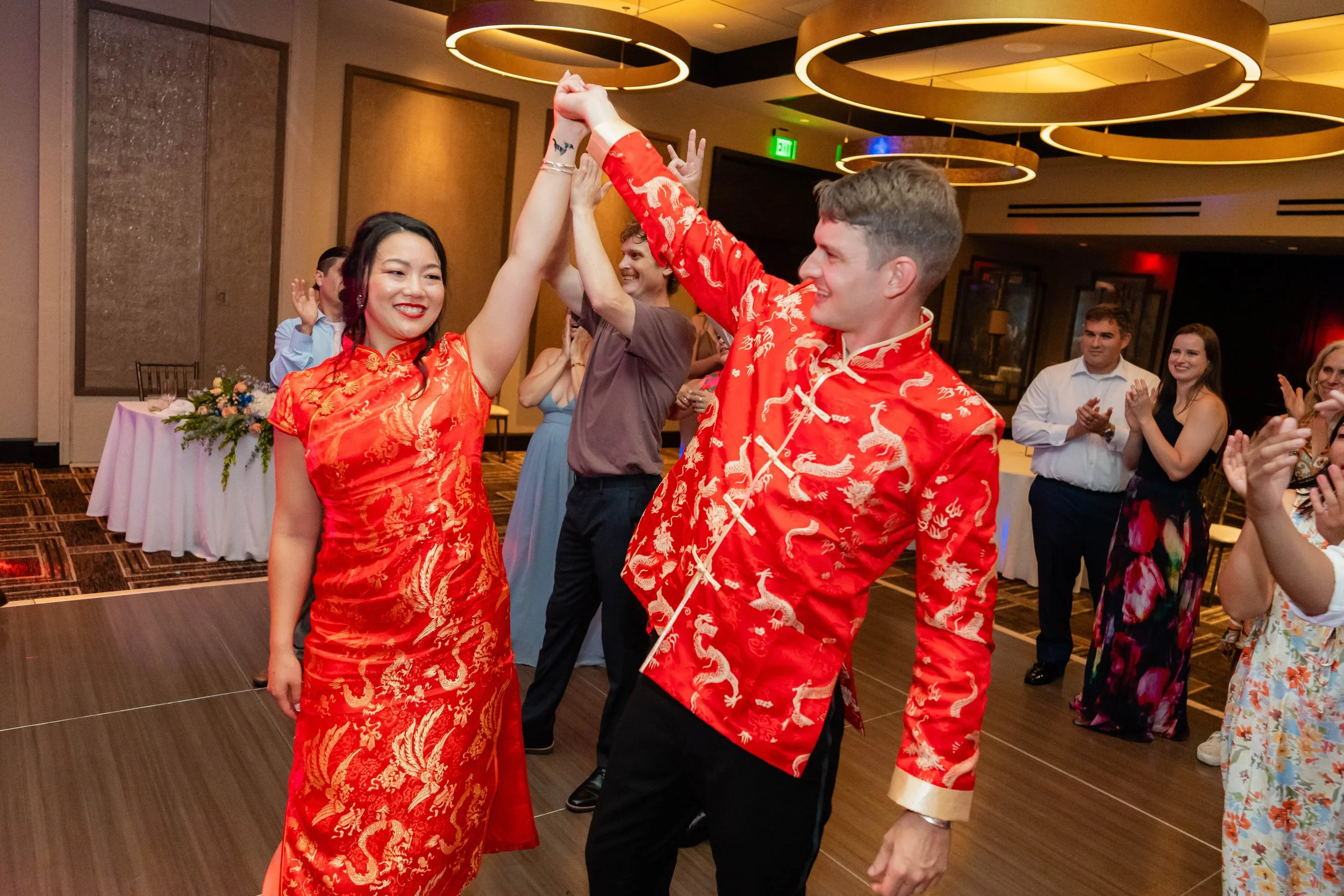 Olivia and Morgan’s Colorful Wedding at The Garland