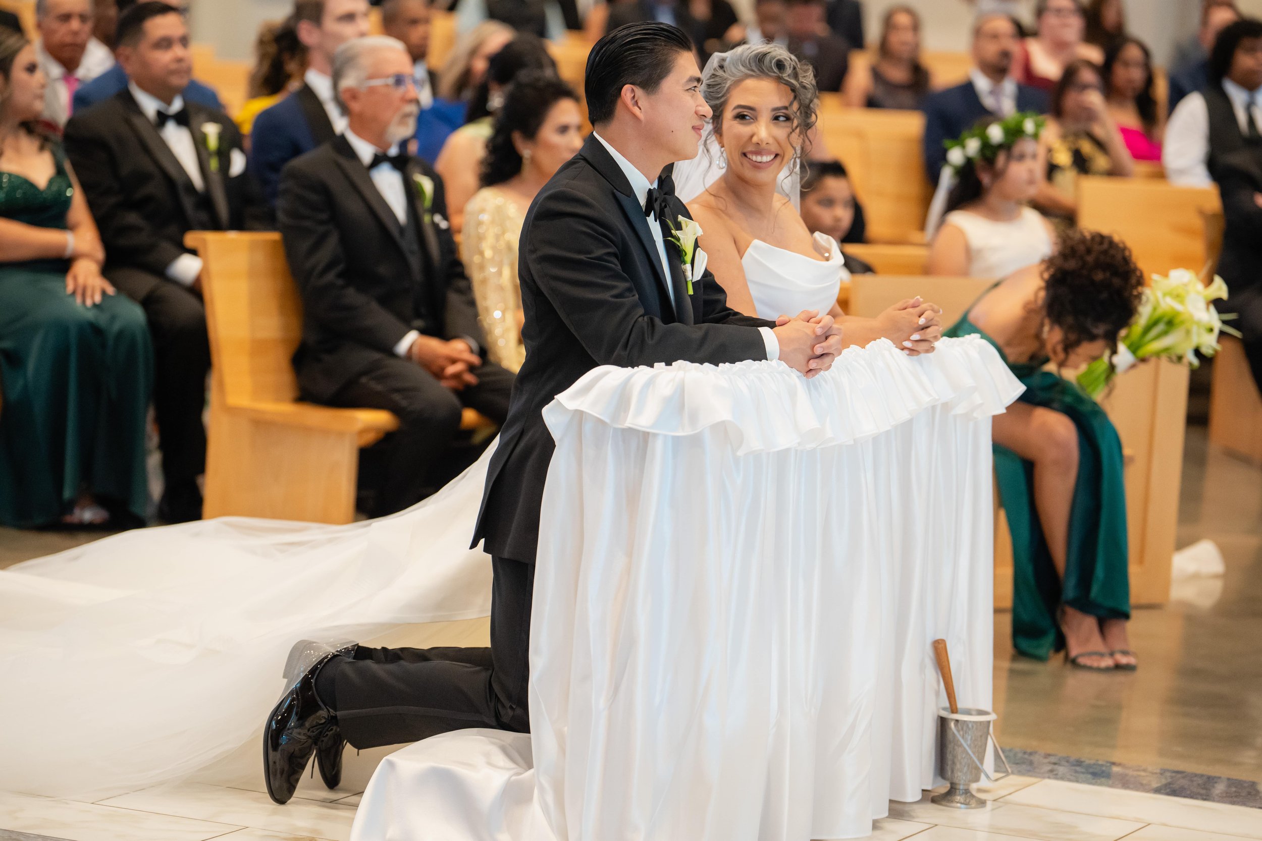 Mater Dei Catholic Church Wedding and Big Private Backyard in San Diego | Documentary Wedding Photography