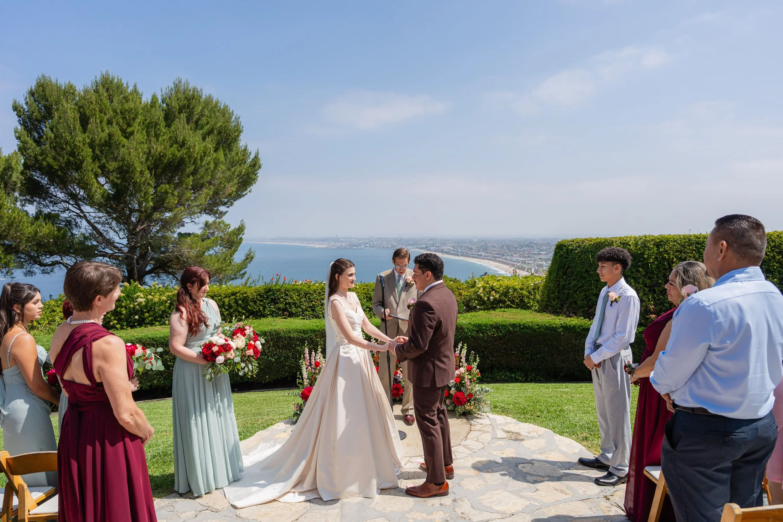 La Venta Inn Wedding in Palos Verdes Estates | Afton and Brandon