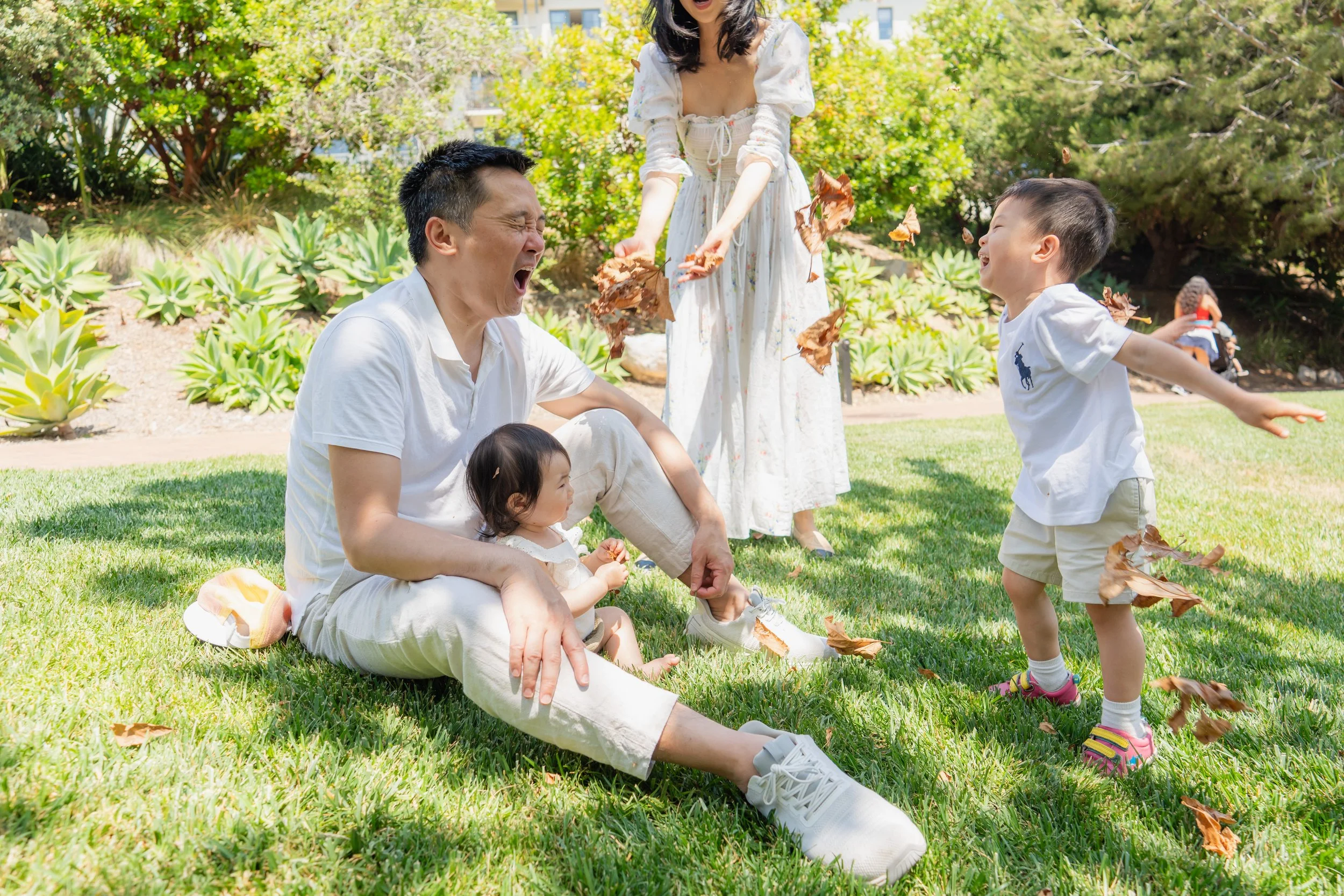 Family Portrait in Terranea Resort