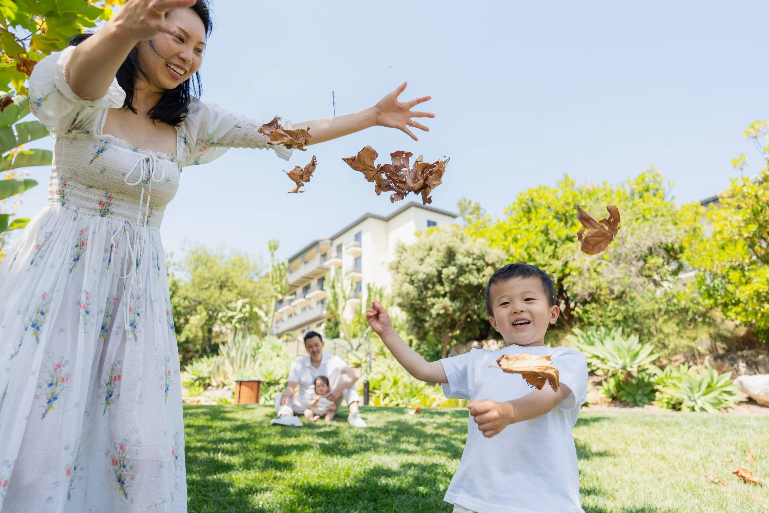 Family Portrait in Terranea Resort
