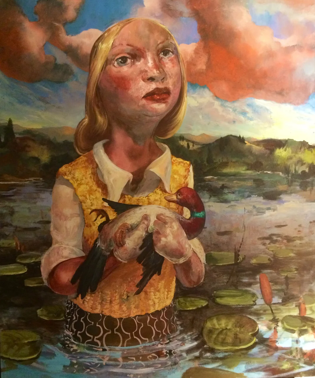 Big Danger , 2015 Acrylic on Canvas 72 x 60 in.