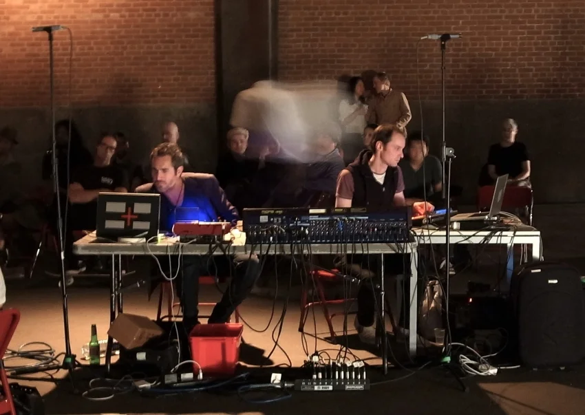 Double Quadrophonic Diptych in 3 Movements, 2012 8-channel speaker system 