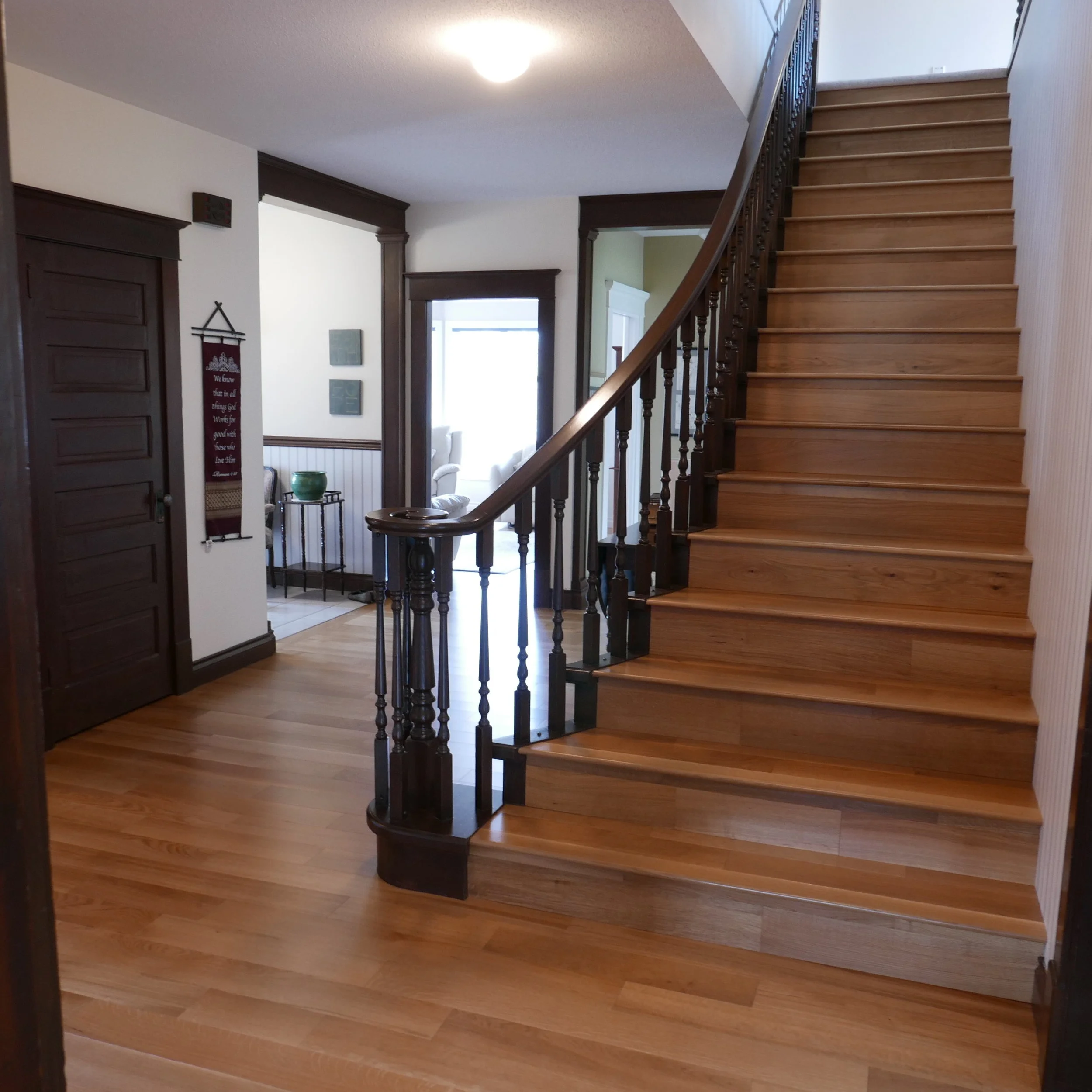 Hardwood Stairs
