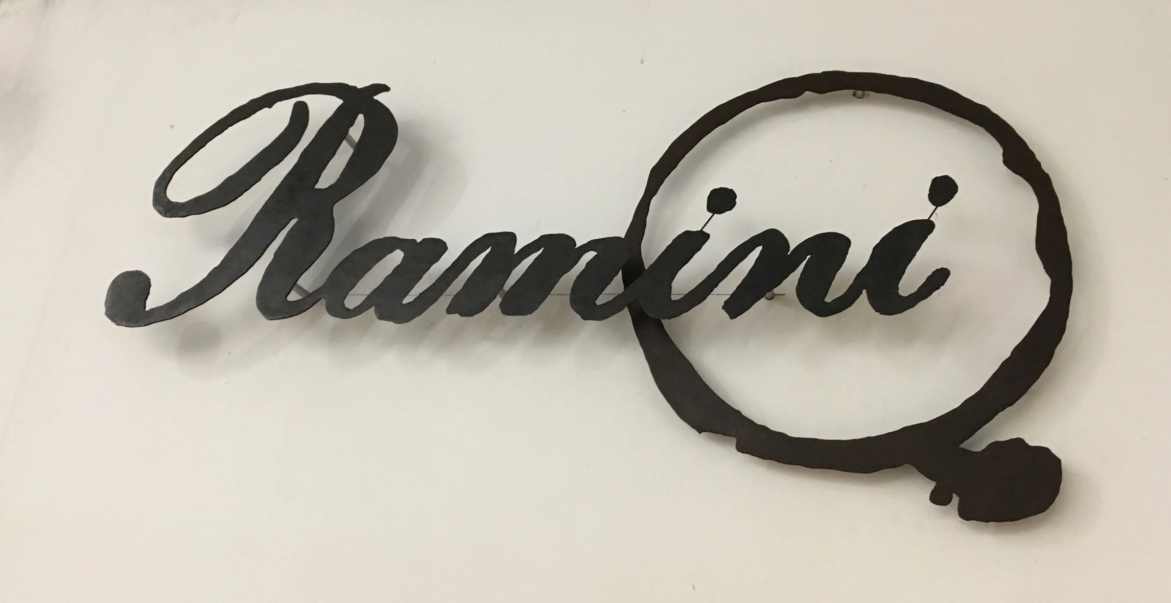 The final arrangement of the two-level logo