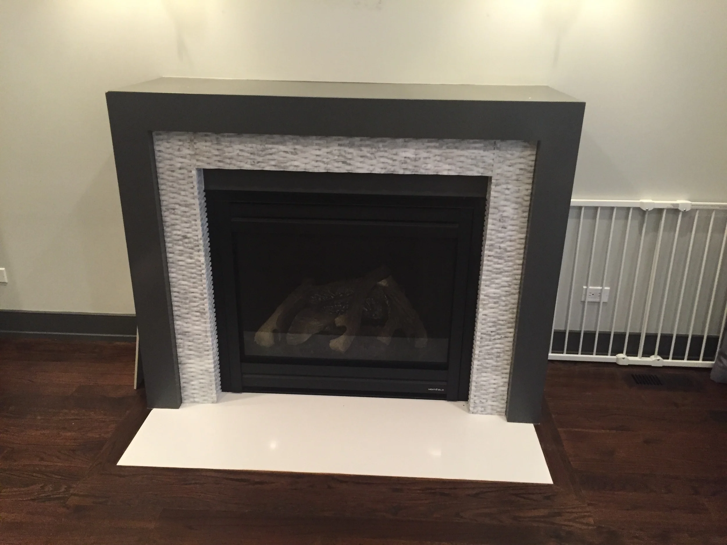 Fireplace Before