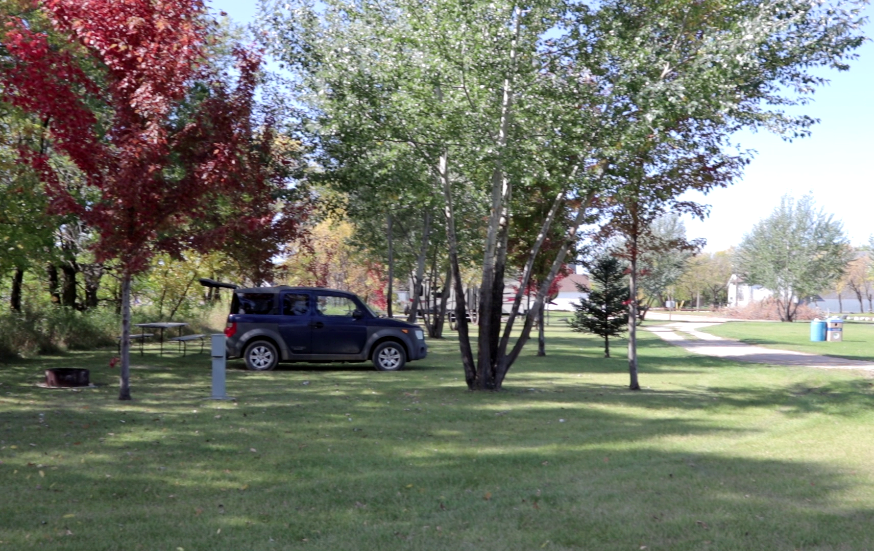 Mile 60 Park campgound with 6 electrical sites