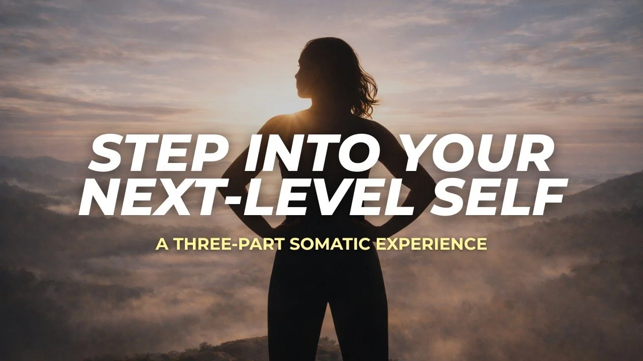 Step Into Your Next Level Self, a guided experience with Lo Myrick