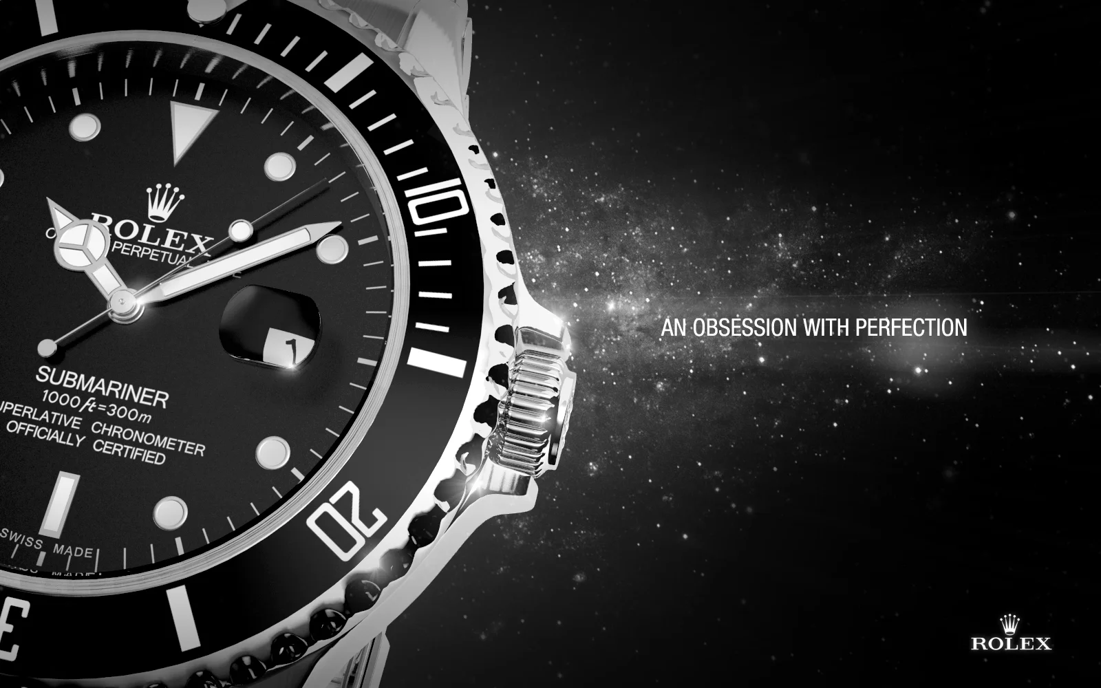 rolex slogan