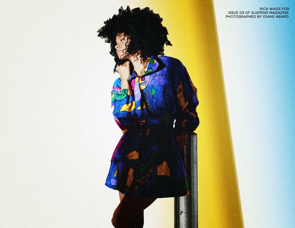 REVISITING 'THE CHASE' WITH RICA WADE FROM ISSUE 03 / WRITTEN BY NATASHA ENRIQUEZ