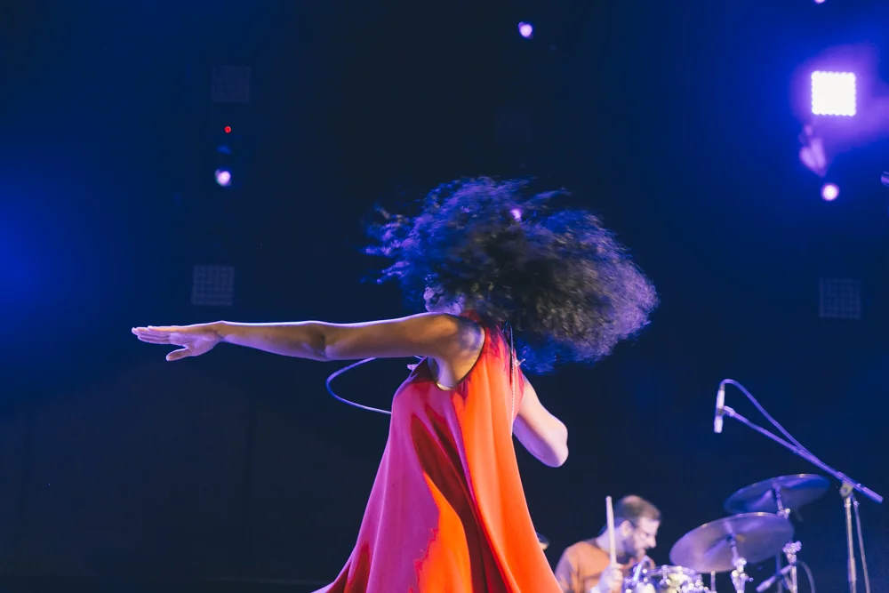 SOLANGE PERFORMS AT THE 2015 FYF FESTIVAL IN LOS ANGELES. / PHOTO © KAYLA REEFER, SUSPEND MAGAZINE