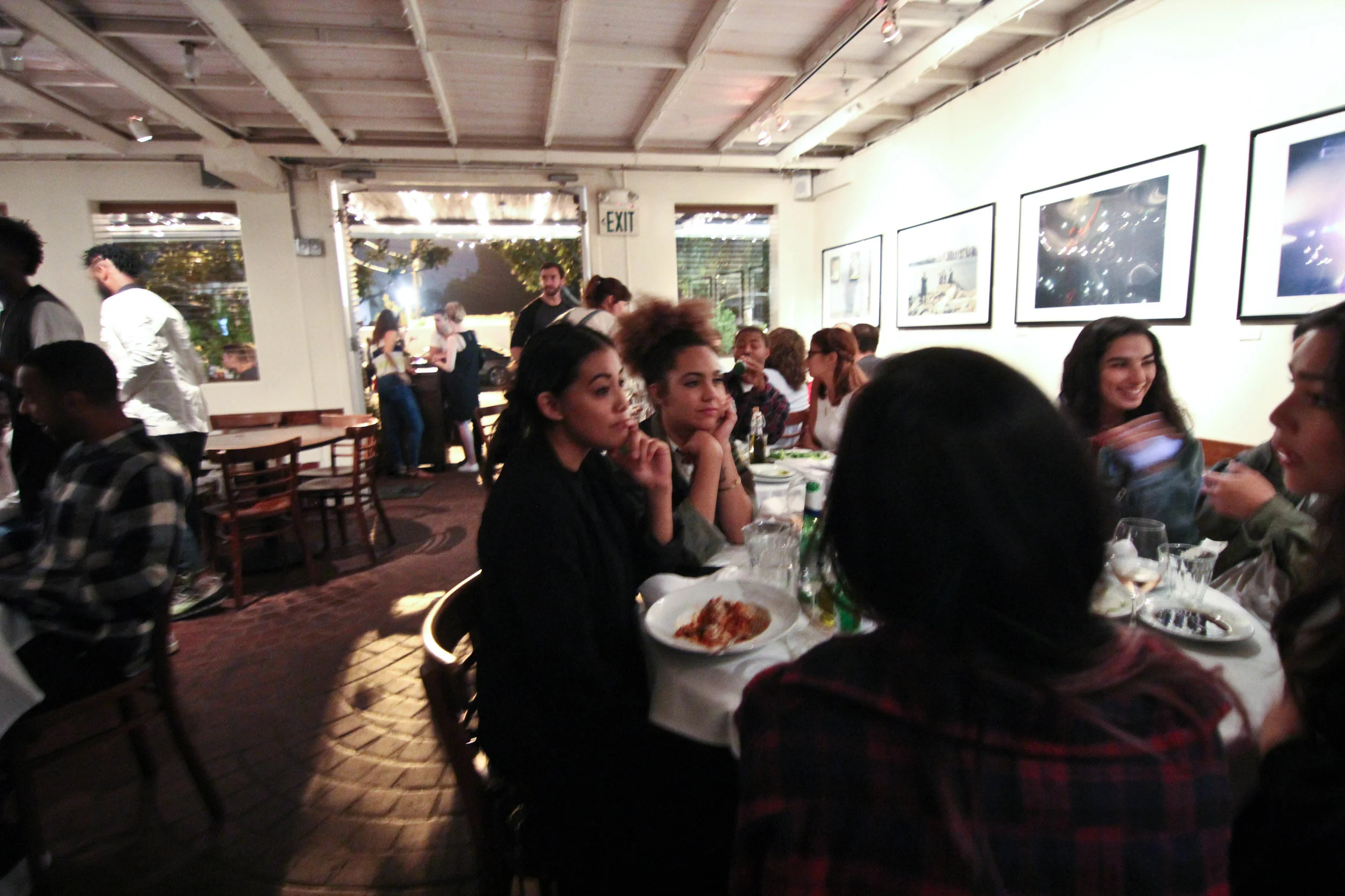 NIPS AND PIECES: The Nameless Brand Presents "SUSPEND REVISITED" Photo Show at Mauro's Cafe at Fred Segal