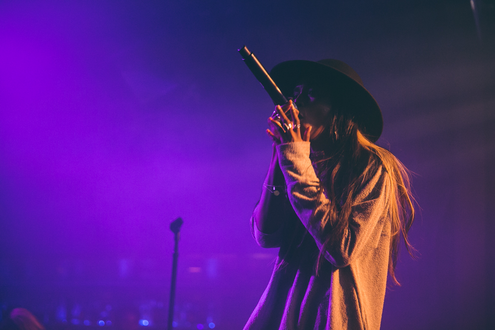  Angel Haze performs live at The Echo. / Photo: © Kayla Reefer for SUSPEND Magazine 