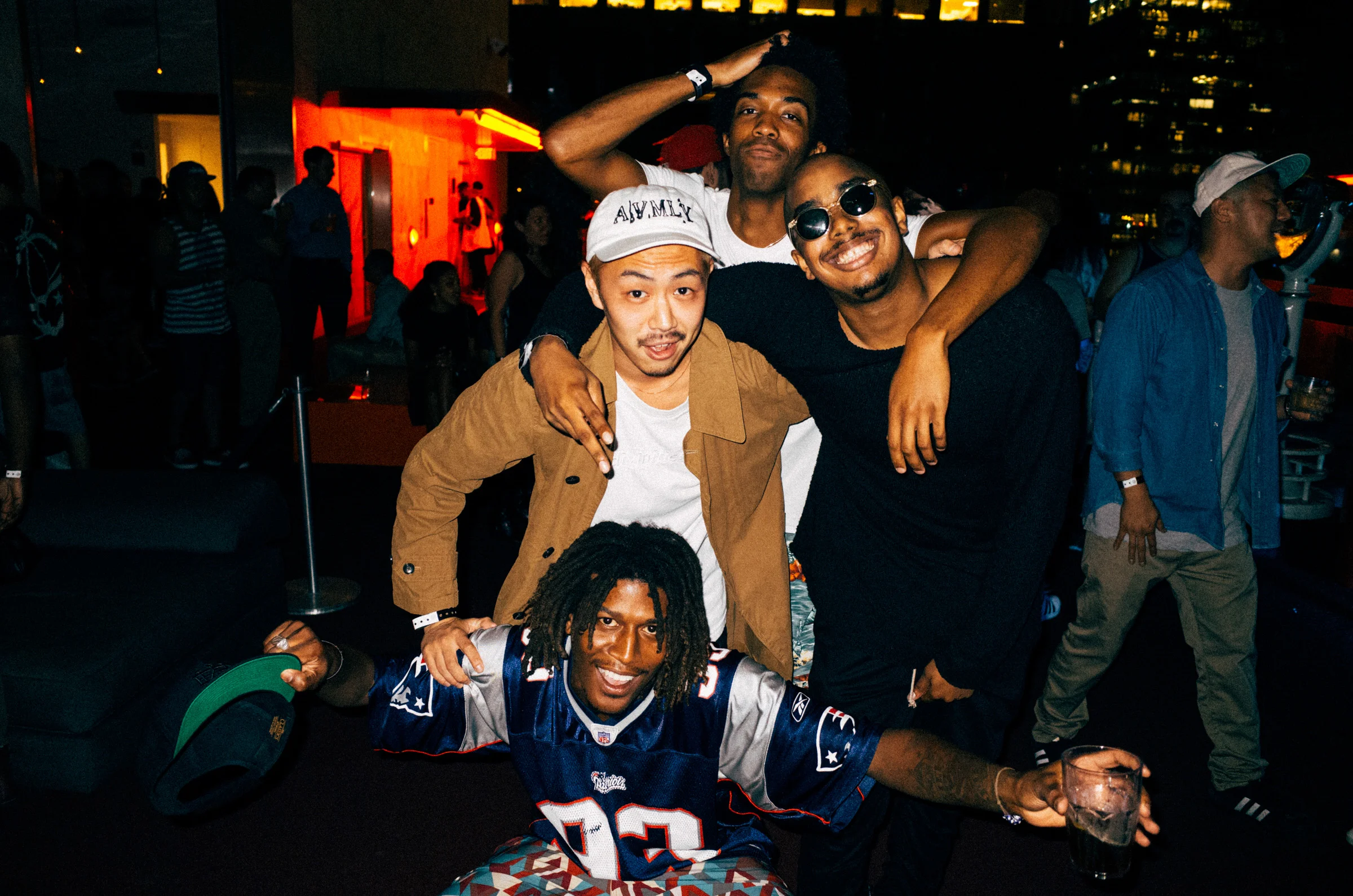 #NIGHTSWIMDTLA festivities (Oct 1) with Asato Iida, AmirSaysNothing, and Kacey Lynch. / Photo: © Asato Iida