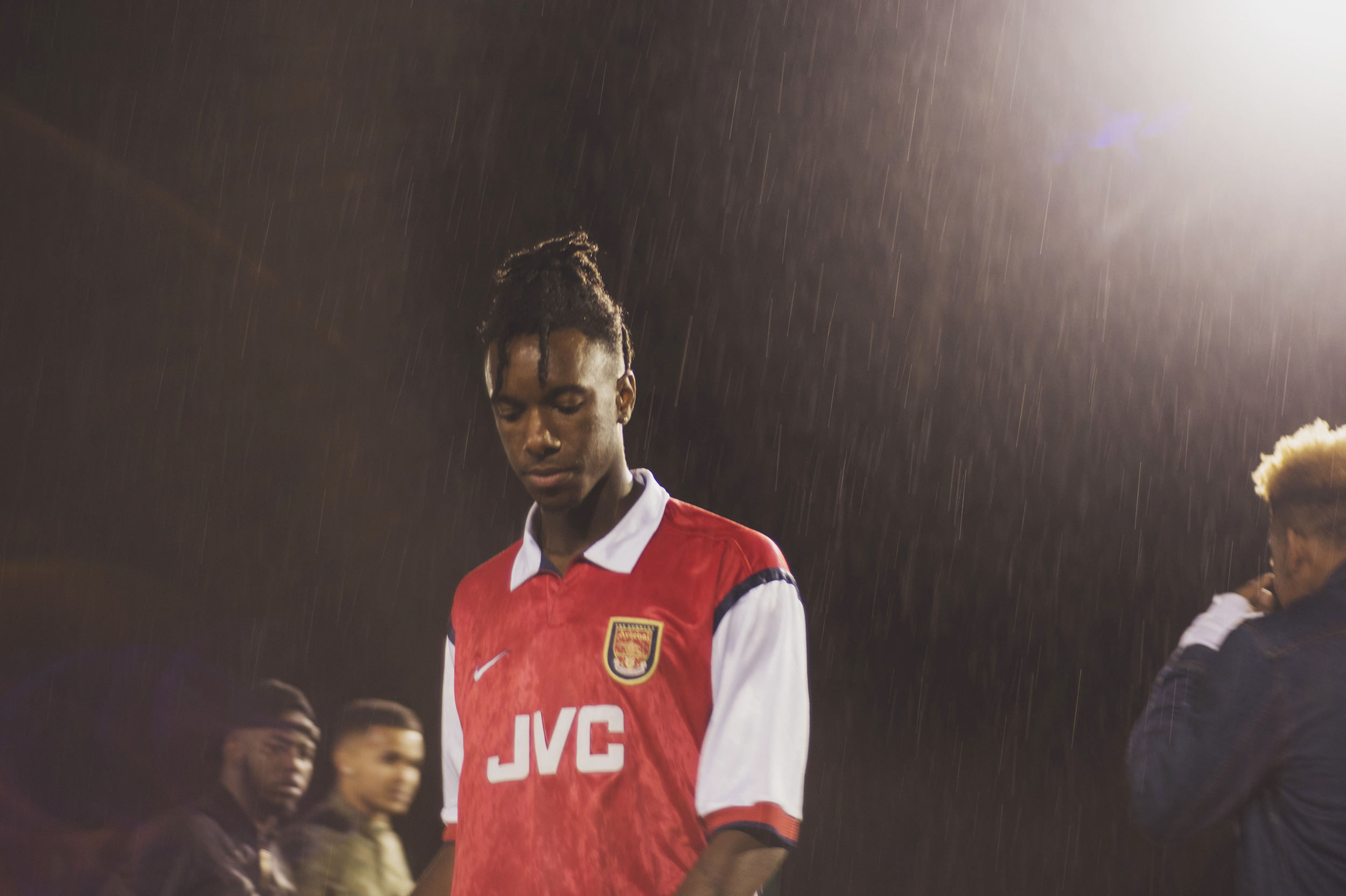  BTS still with James Casual on the set of "South East Love." / Photo: © Timothy Ogu 