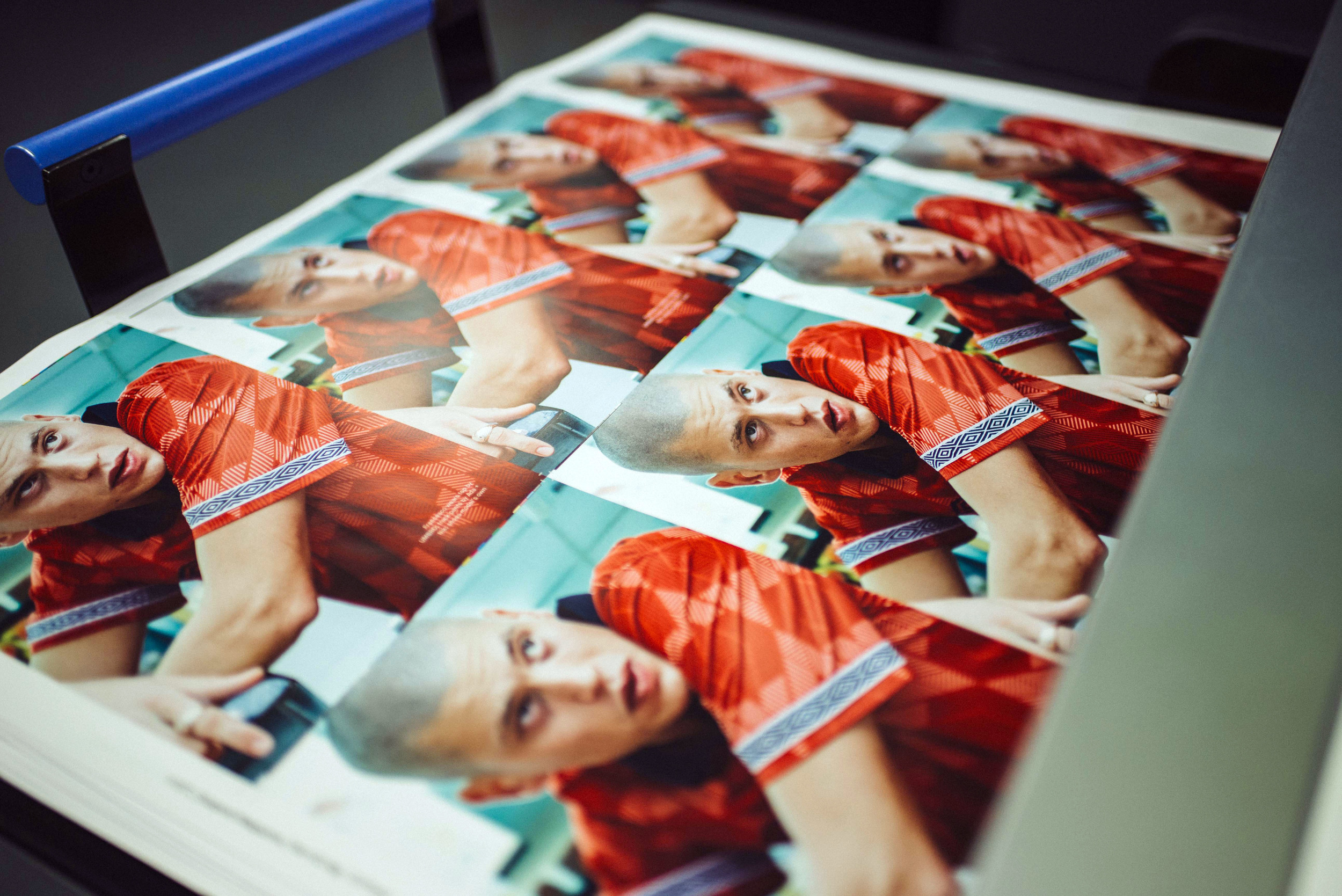  Behind-the-scenes of the printing process for SUSPEND Magazine ISSUE 06.&nbsp;/ Photo: © Diane Abapo 