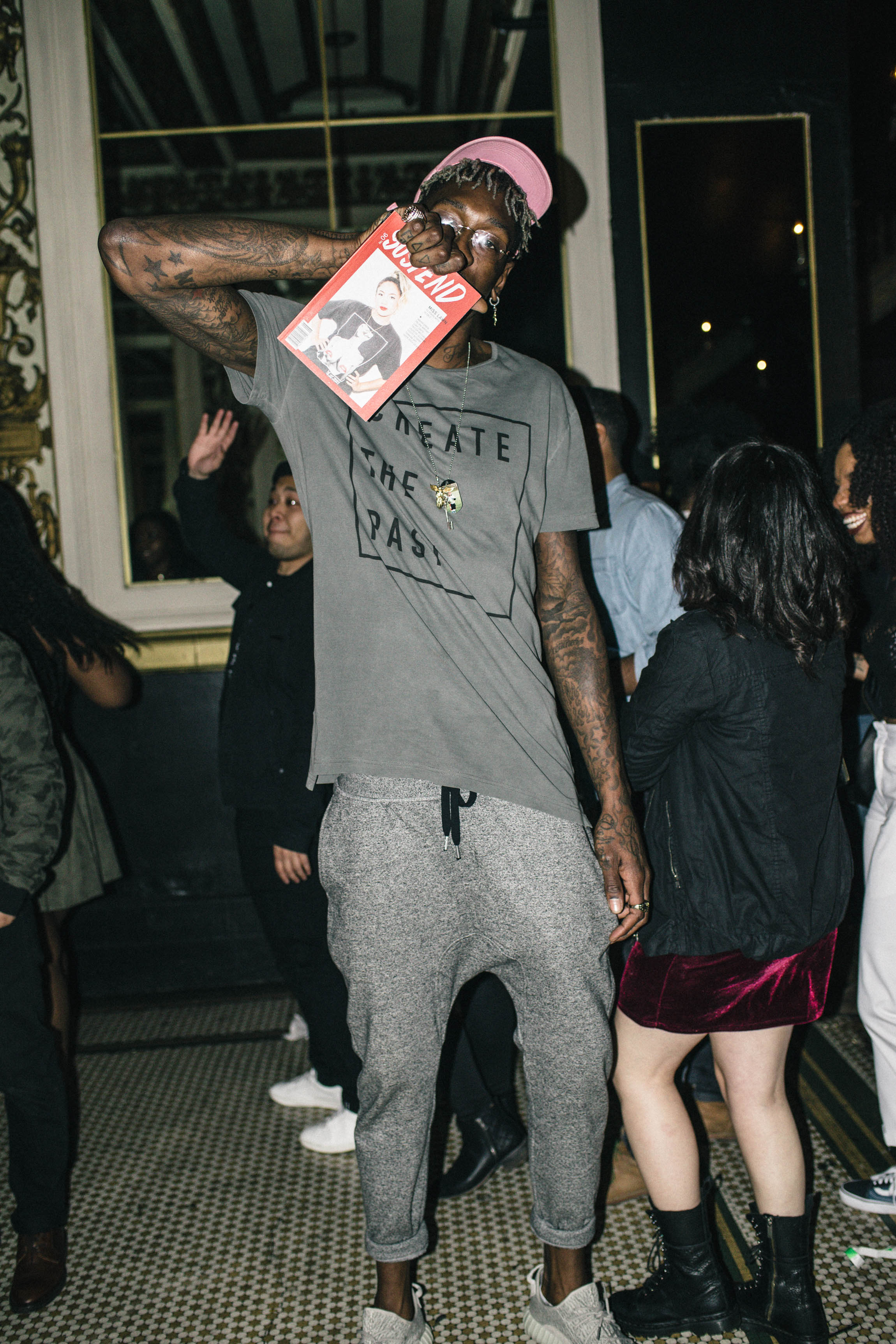  Larry Sanders at the ISSUE 06 Release Party x 10YR HLZBLZ Anniversary (Feb 11) at Globe Theater. / Photo: © Jonathan Tate for SUSPEND Magazine. 