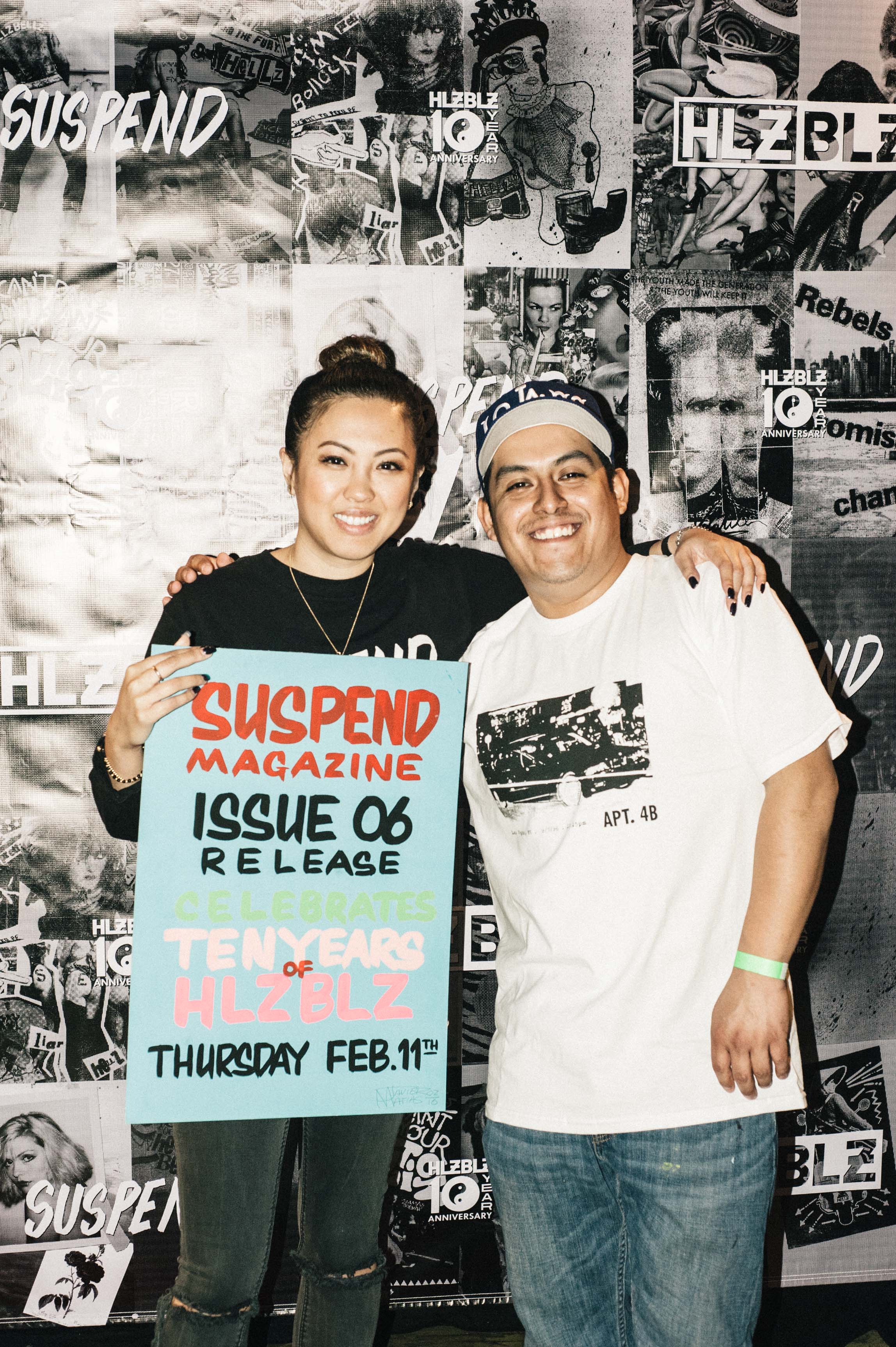  Javier (Mid City Signs)&nbsp;at the ISSUE 06 Launch x HLZBLZ 10Year Anniversary (Feb 11) at Globe Theater. / Photo: © Jordan Abapo for SUSPEND Magazine 