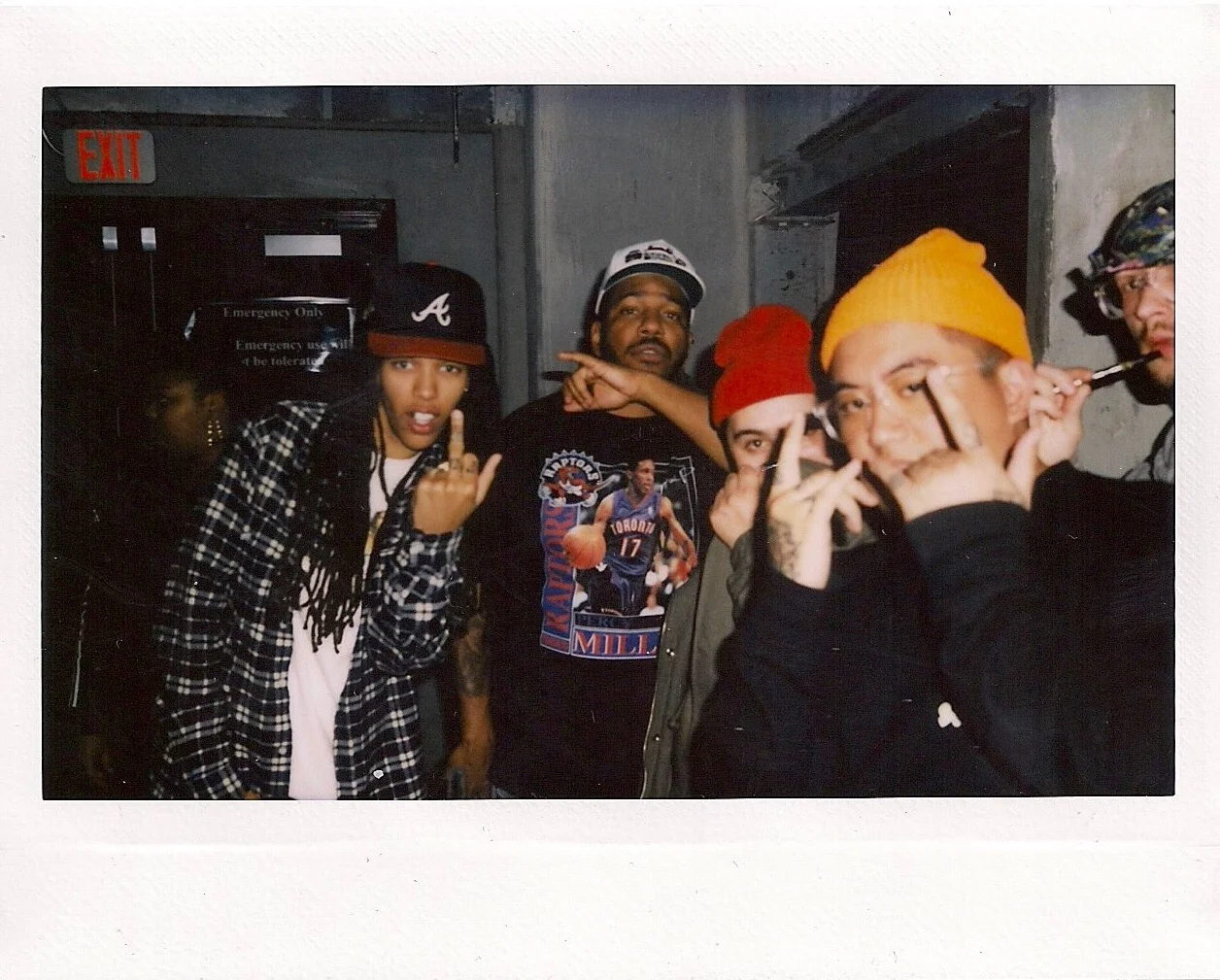 DJ Osh Kosh x Chuck Inglish x Paulo Wallo from Rare Panther x DJ Aux Cord at The Lash (Feb 17). / Photo: © Obi O. at FriendsOnly™