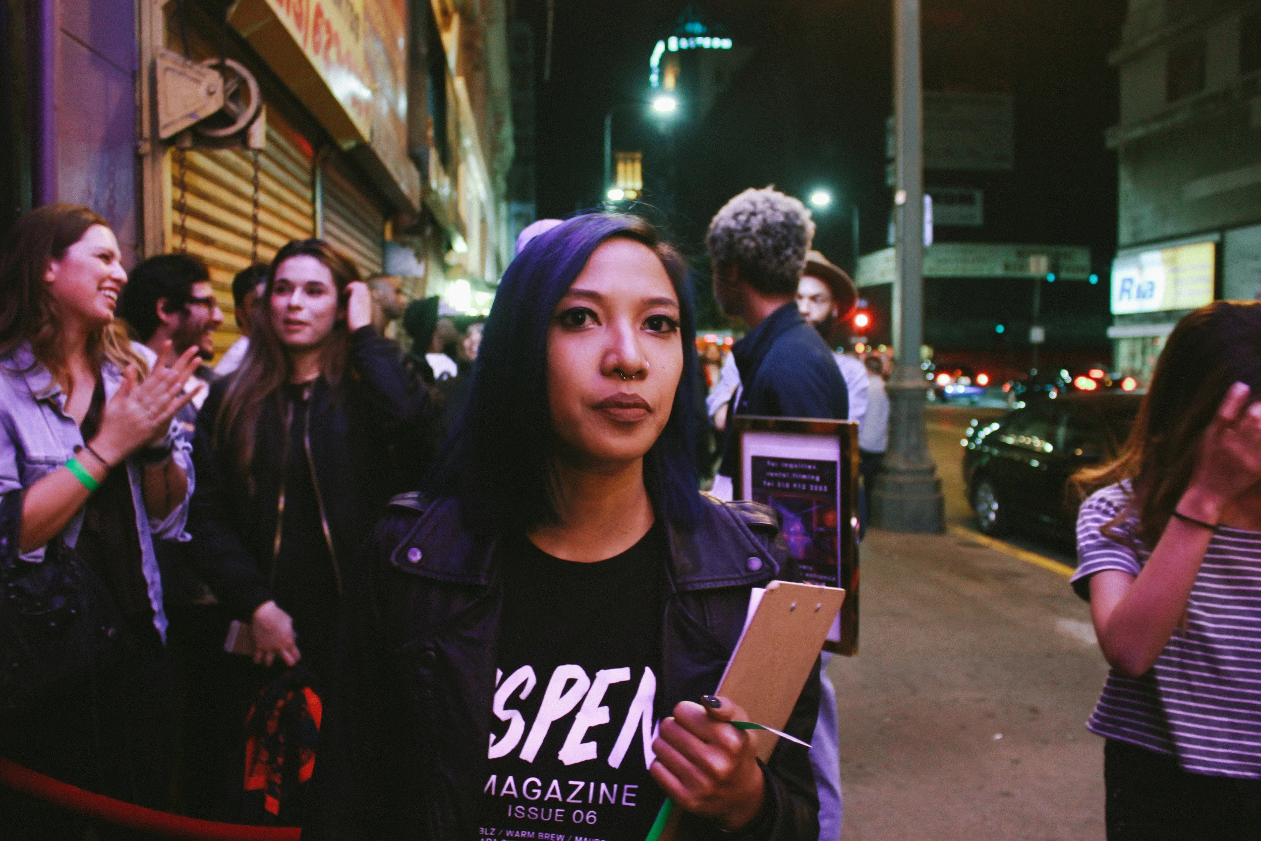 Emil Ravelo Documents the ISSUE 06 Release Party with HLZBLZ (Feb 11)