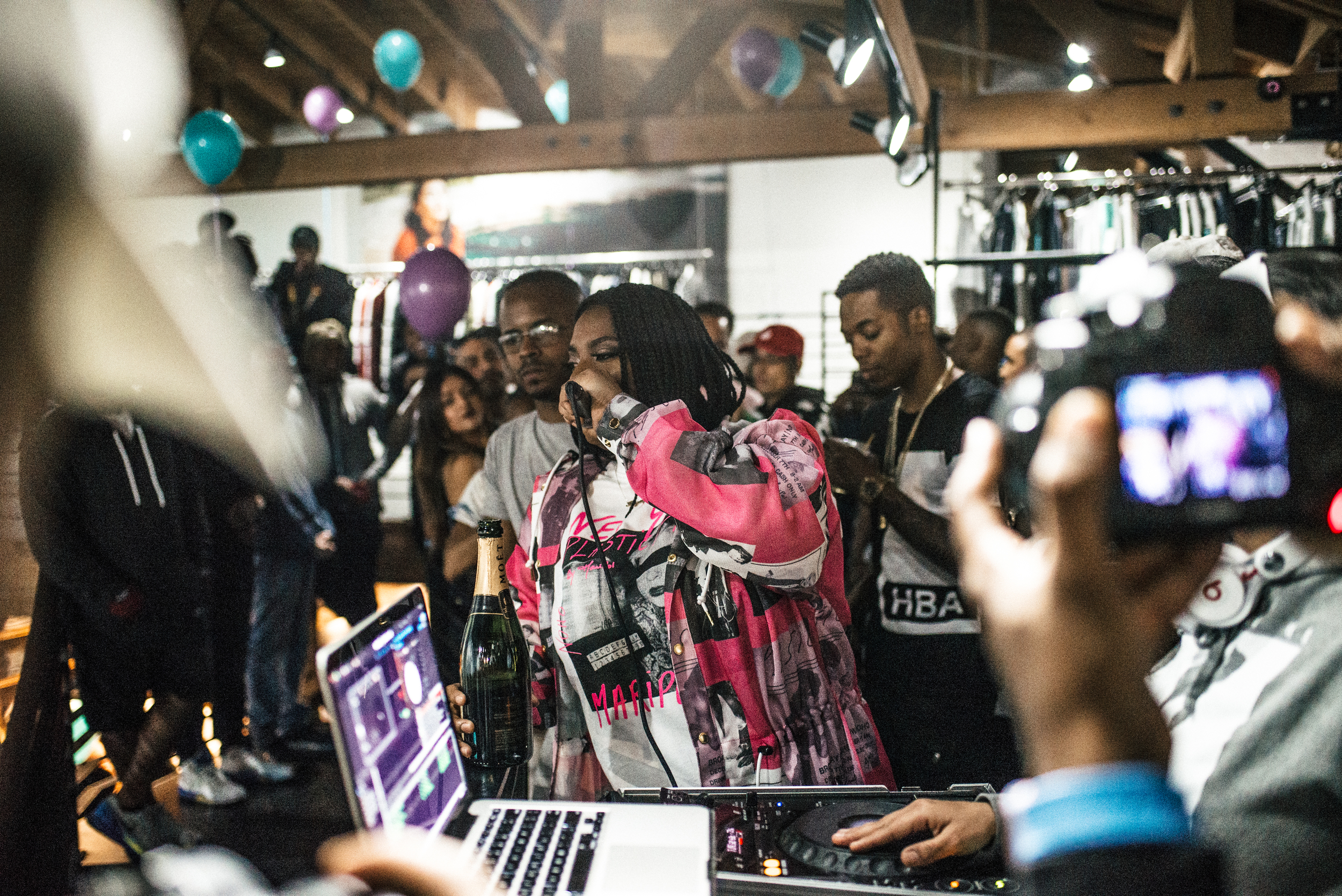  Kamaiyah's "A Good Night In The Ghetto" listening party (April 1). / Photo: © Diane Abapo for SUSPEND Magazine. 