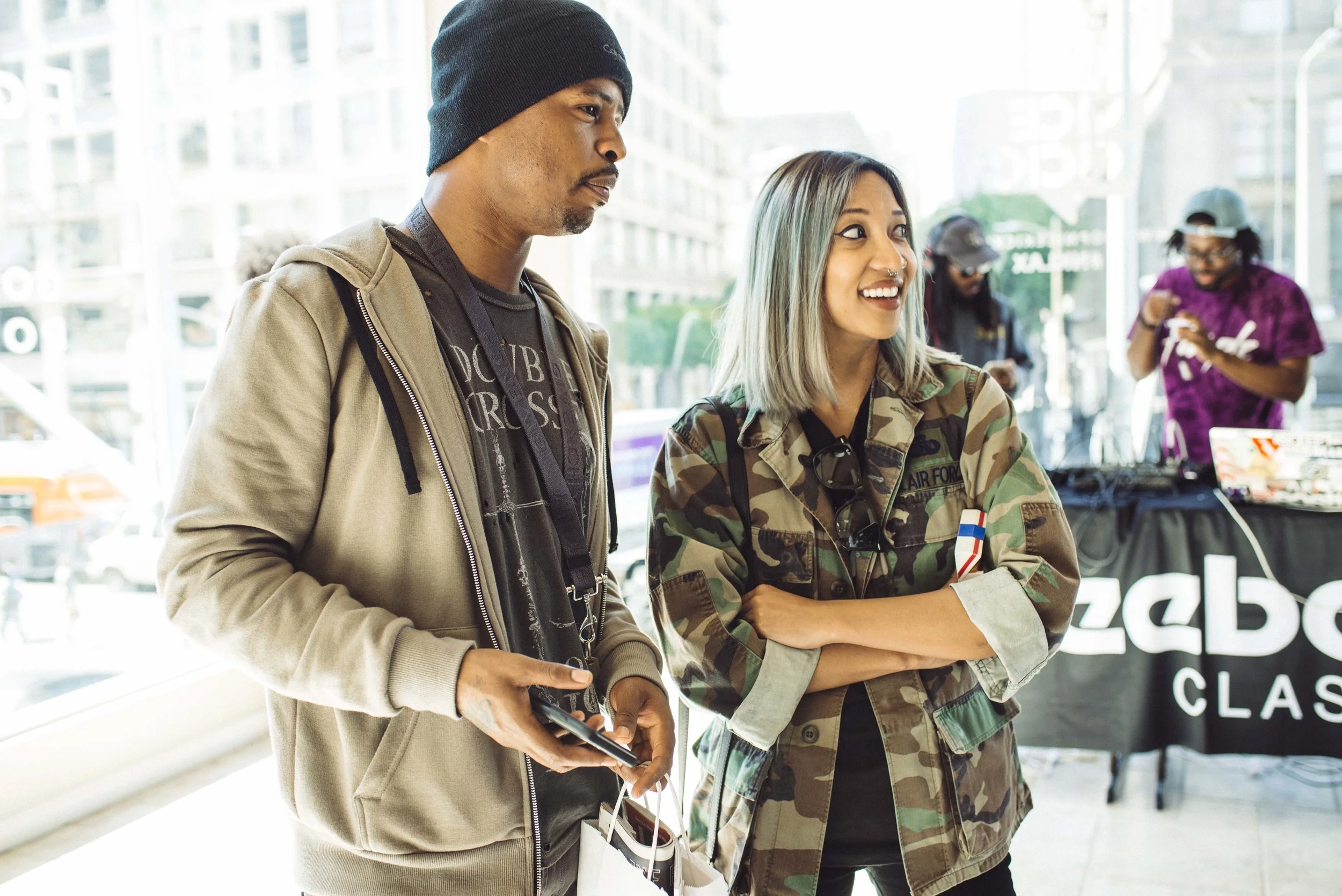 Reebok Classics event in Downtown Los Angeles. / Photo: © Diane Abapo for SUSPEND Magazine.