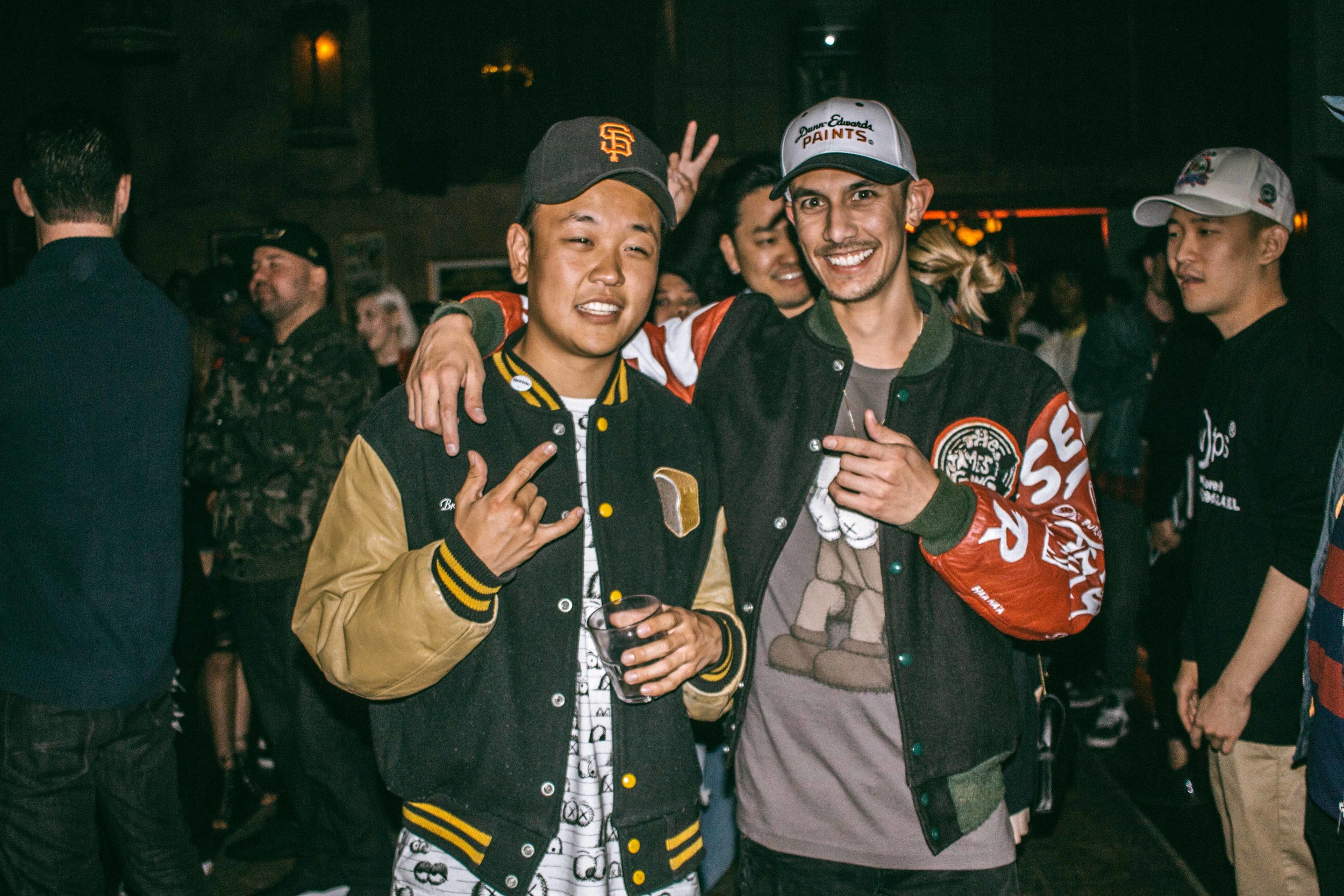  Aaron Lau and Aaron Kai at Be Street ISSUE 31 release at Adults Only in Los Angeles (April 27). / Photo: © Diane Abapo  