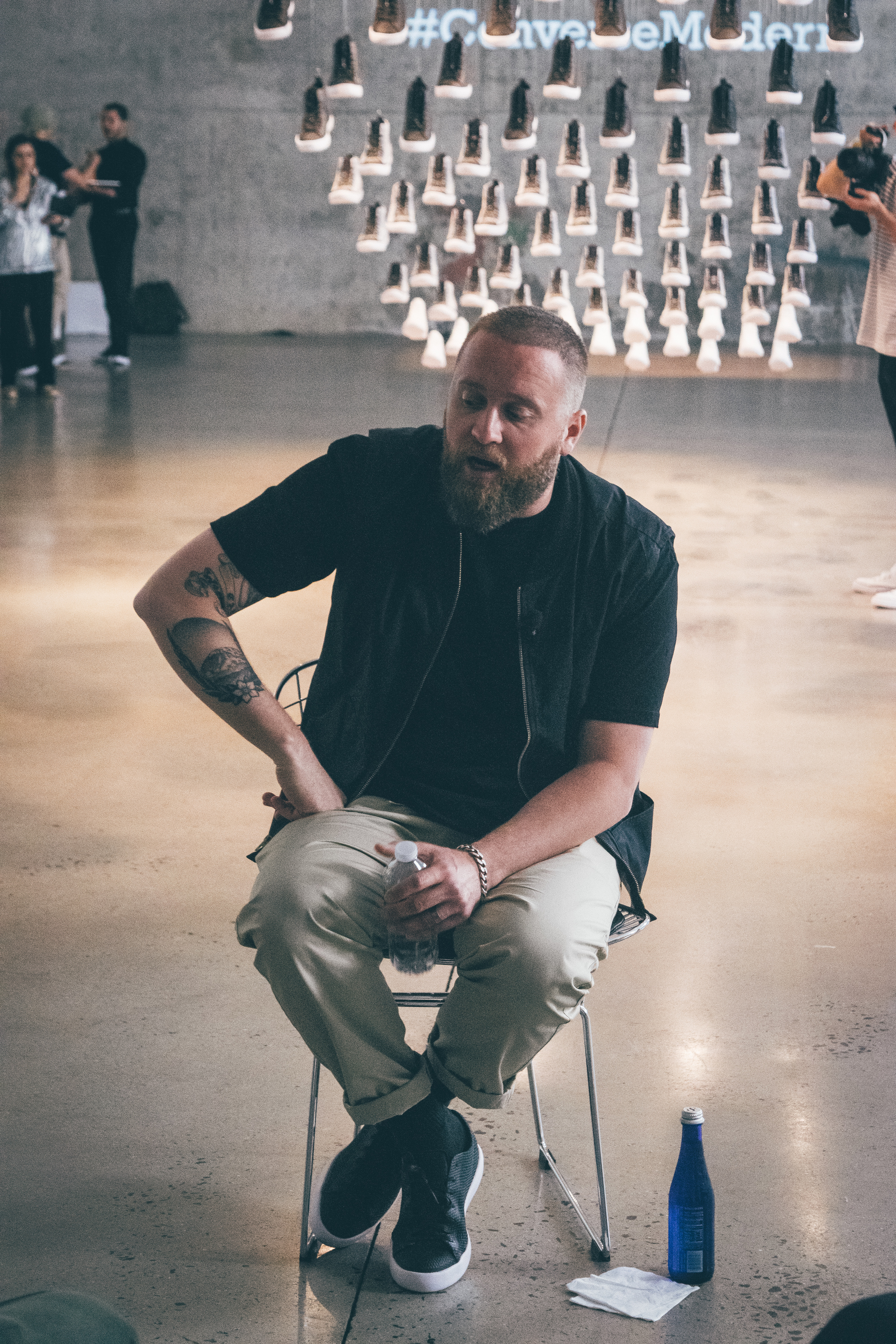  Converse unveils All Star Modern sneaker in NY. Pictured: Ryan Case, gobal product director of Converse Inc . / Photo: ©&nbsp;Nabil Miftahi for SUSPEND Magazine 