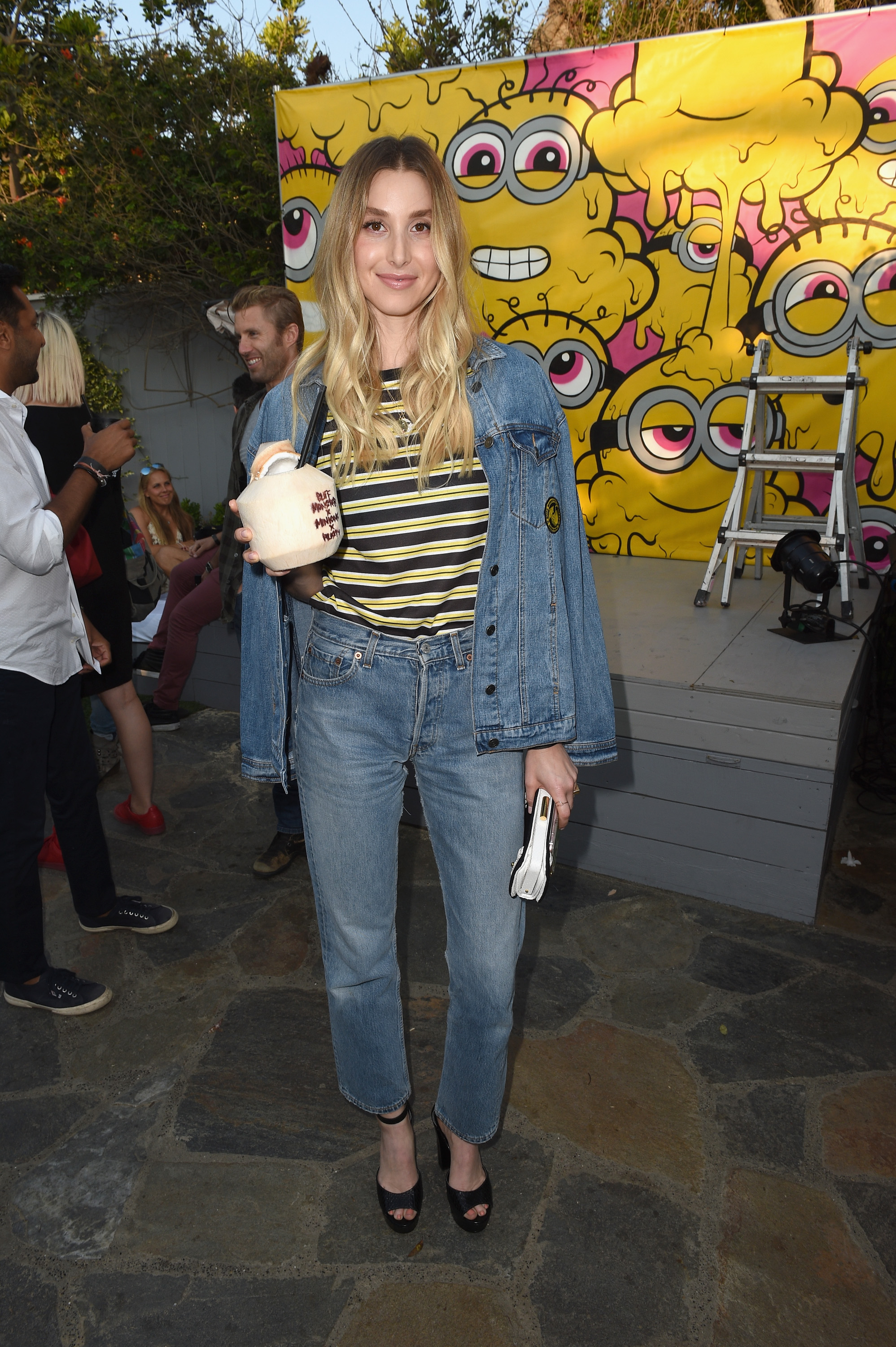  Whitney Port attends Buff Monster x Minions x Rusty Lost in Paradise Capsule Collection launch event on July 28, 2016 in Santa Monica, California.&nbsp; (Photo by Joshua Blanchard/WireImage) 