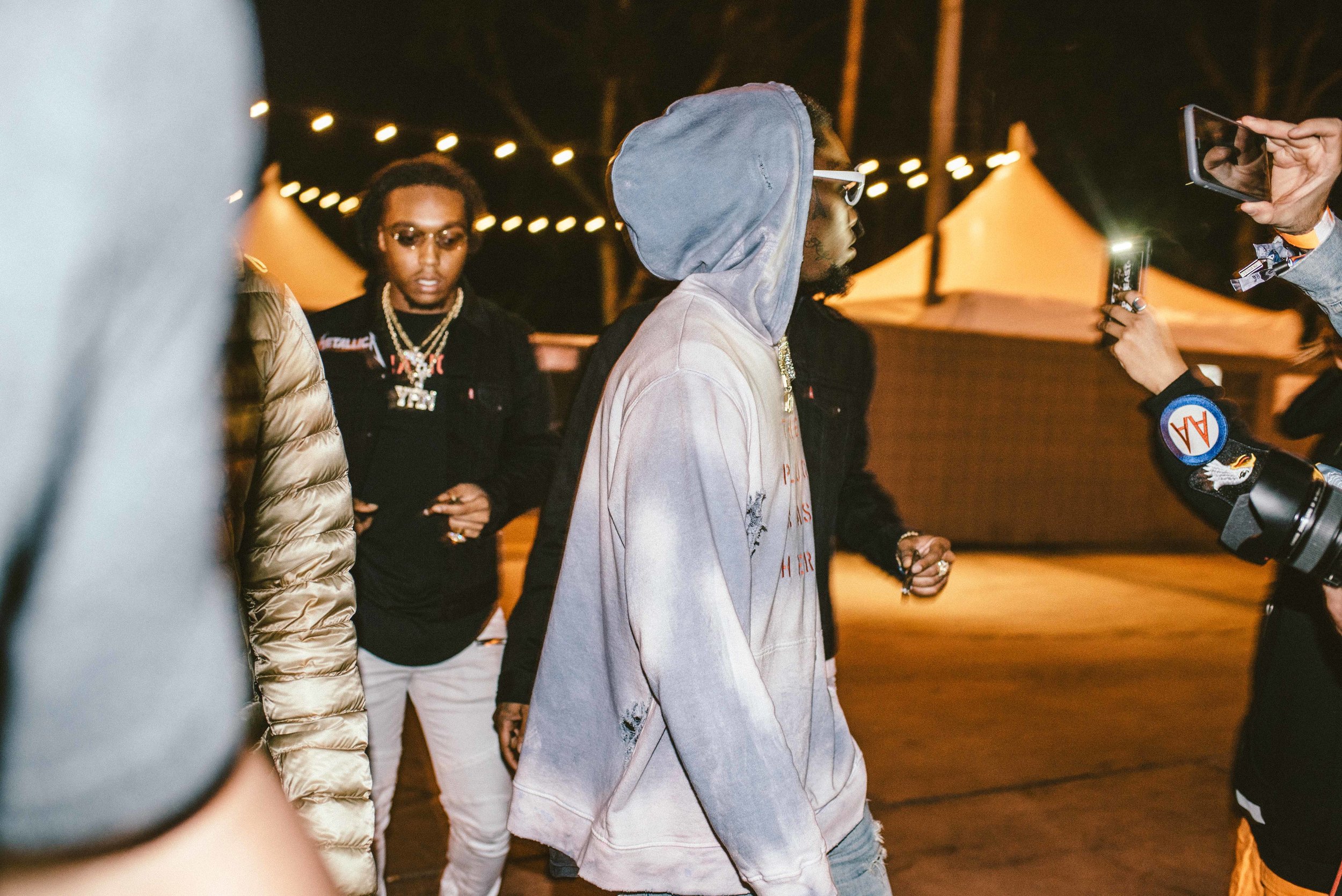  Migos backstage at ComplexCon 2016. / Photo: © Diane Abapo for SUSPEND Magazine 