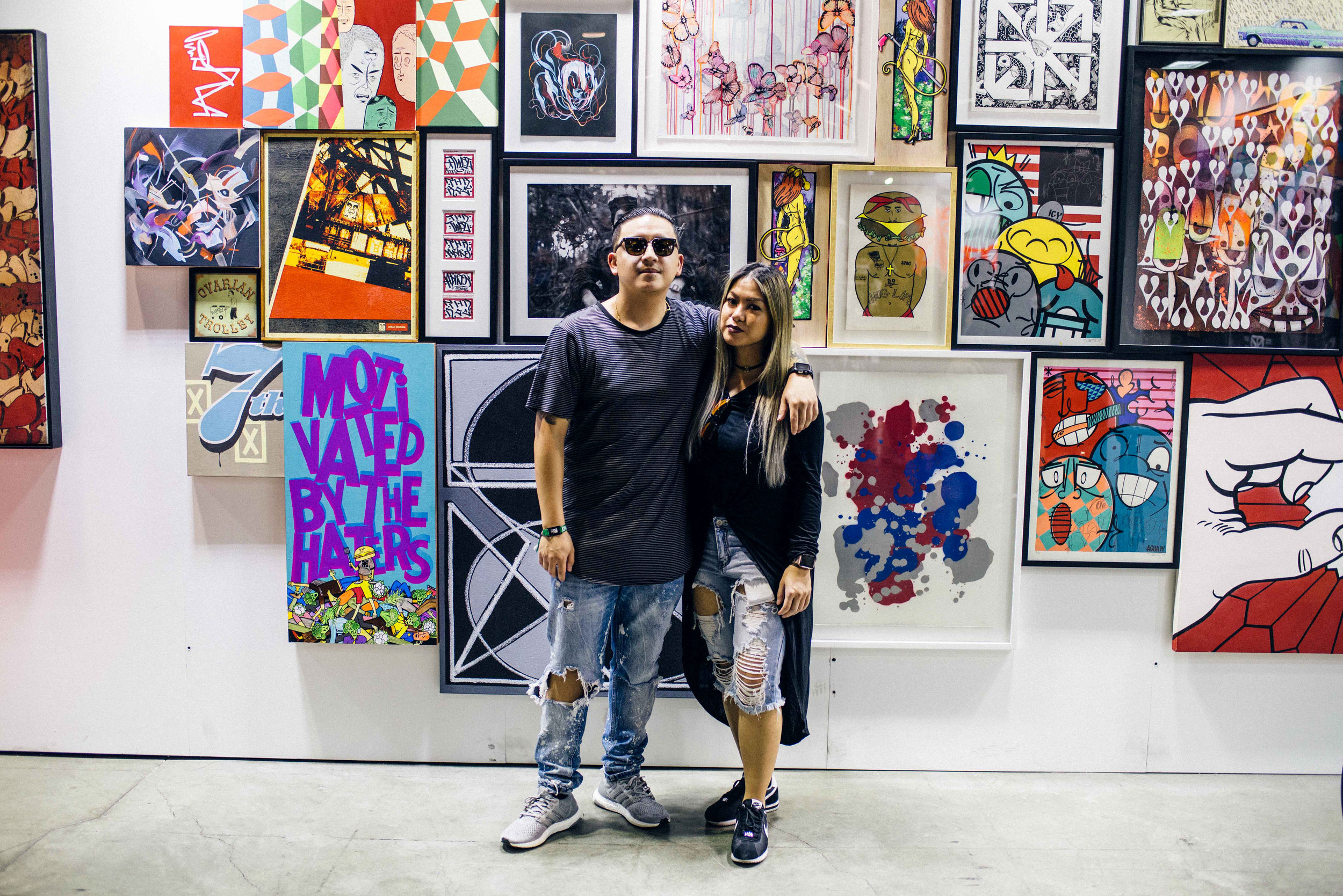 Lisa and Brennan at ComplexCon 2016. / Photo: © Diane Abapo for SUSPEND Magazine 