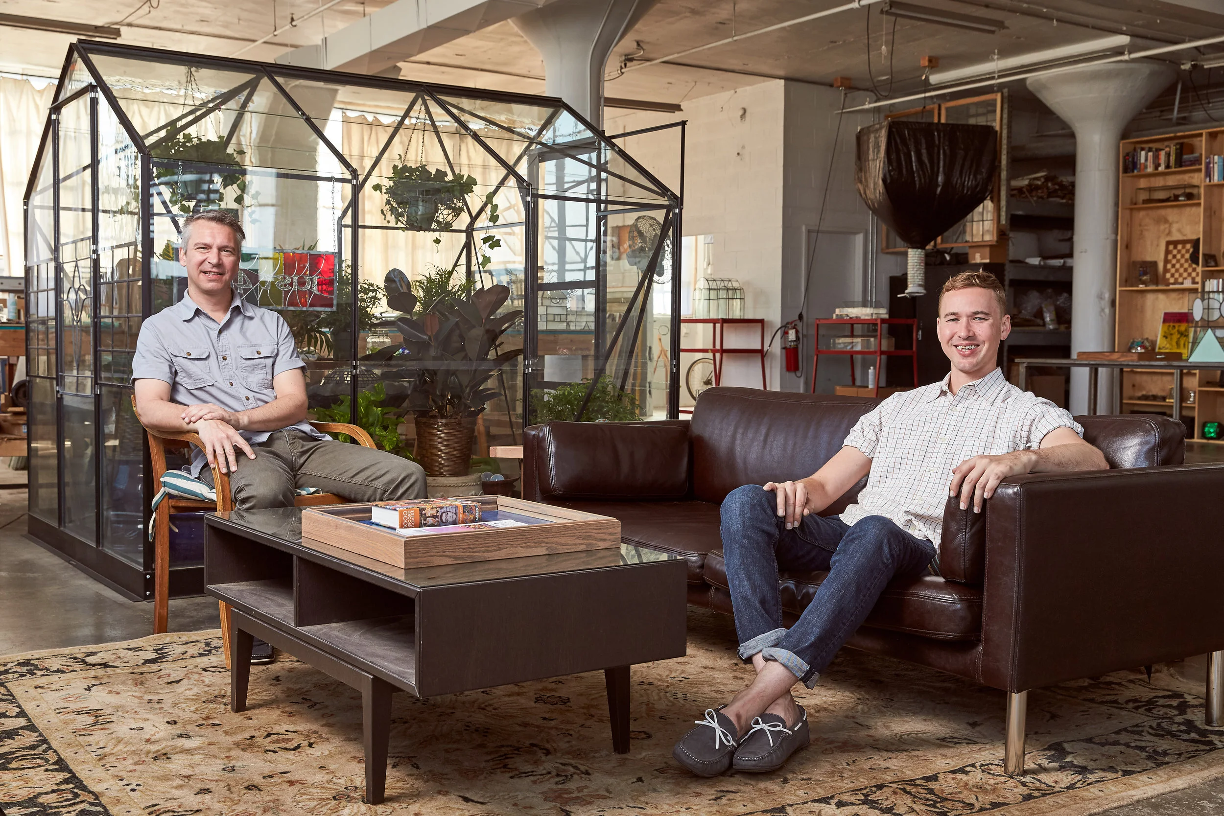 Chad & Derek of Lead Head Glass, Detroit Home Magazine