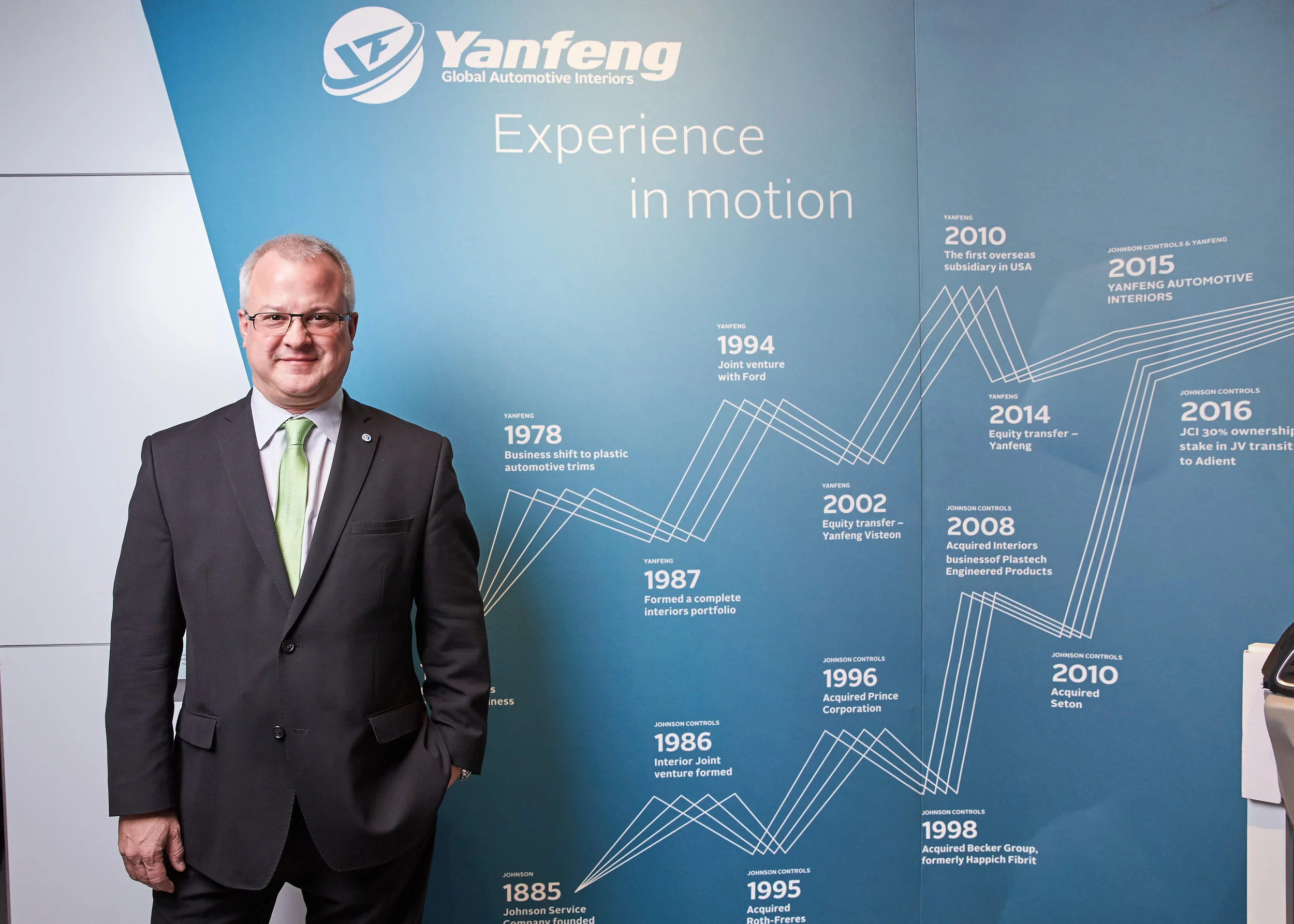 Dave Muyres, Yanfeng Global Automotive Interiors, Executive Director, for Car Design News 4 2016