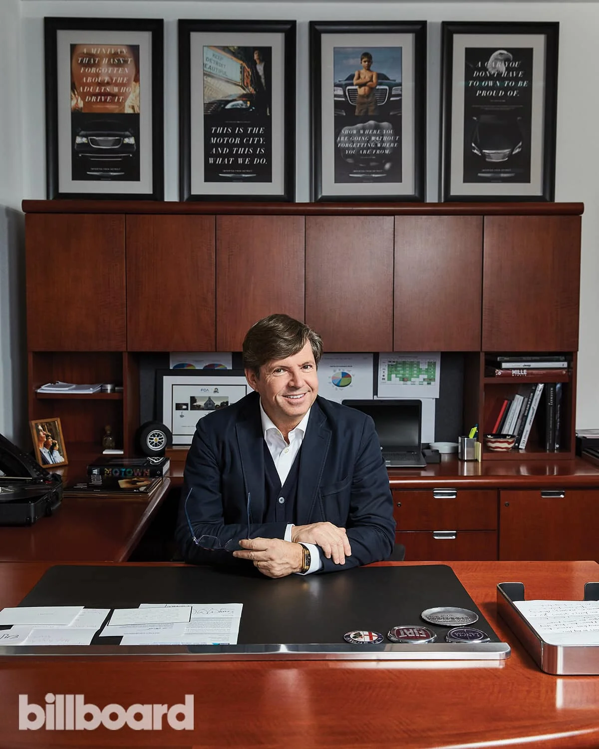 Olivier Franćois, FCA Chief Marketing Officer for Billboard Magazine