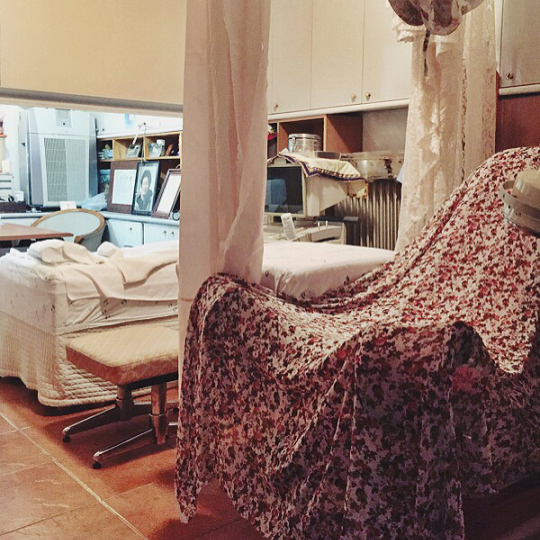 This was the chair my birth mother was in when I was born…